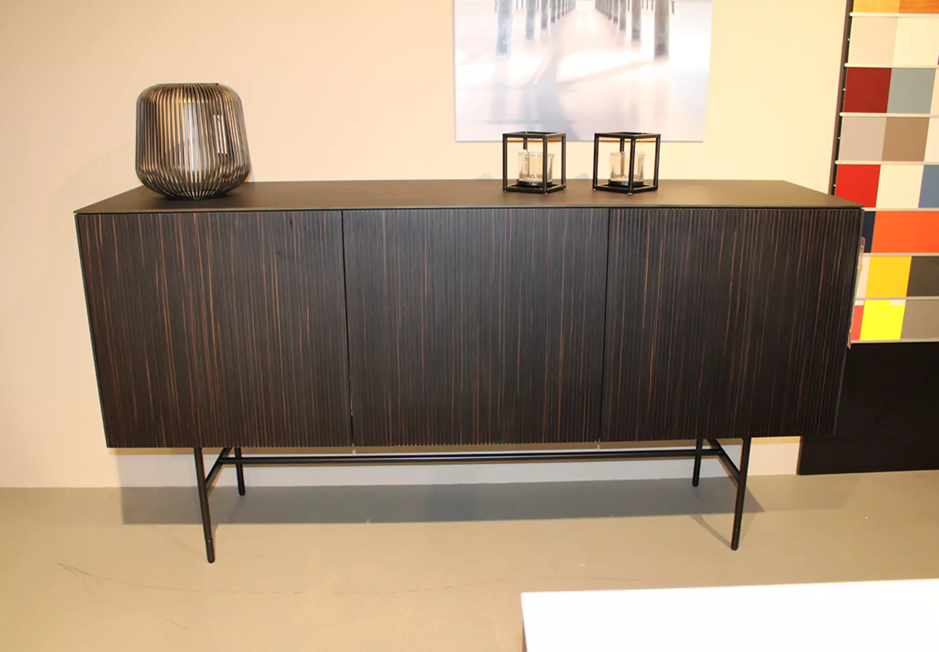 Sideboard SOMA Ausf. Lack schwarz