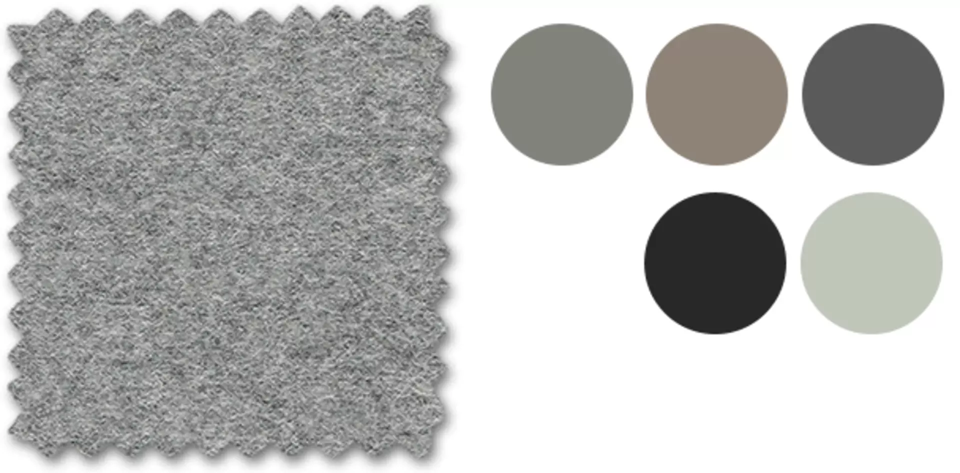 Bezugsstoff Cosy2 in 5 Farben bei interni by inhofer erhältlich