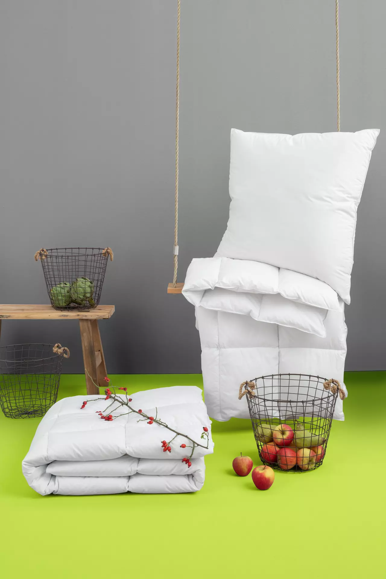 Kammerkissen Heimatglück 3-Kammerkissen Centa-Star limited Textil 80 x 80 cm