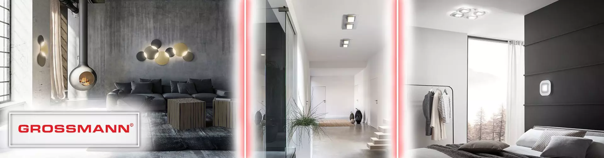 Leuchten für das ganze Haus, Flur und mehr mit Grossmann