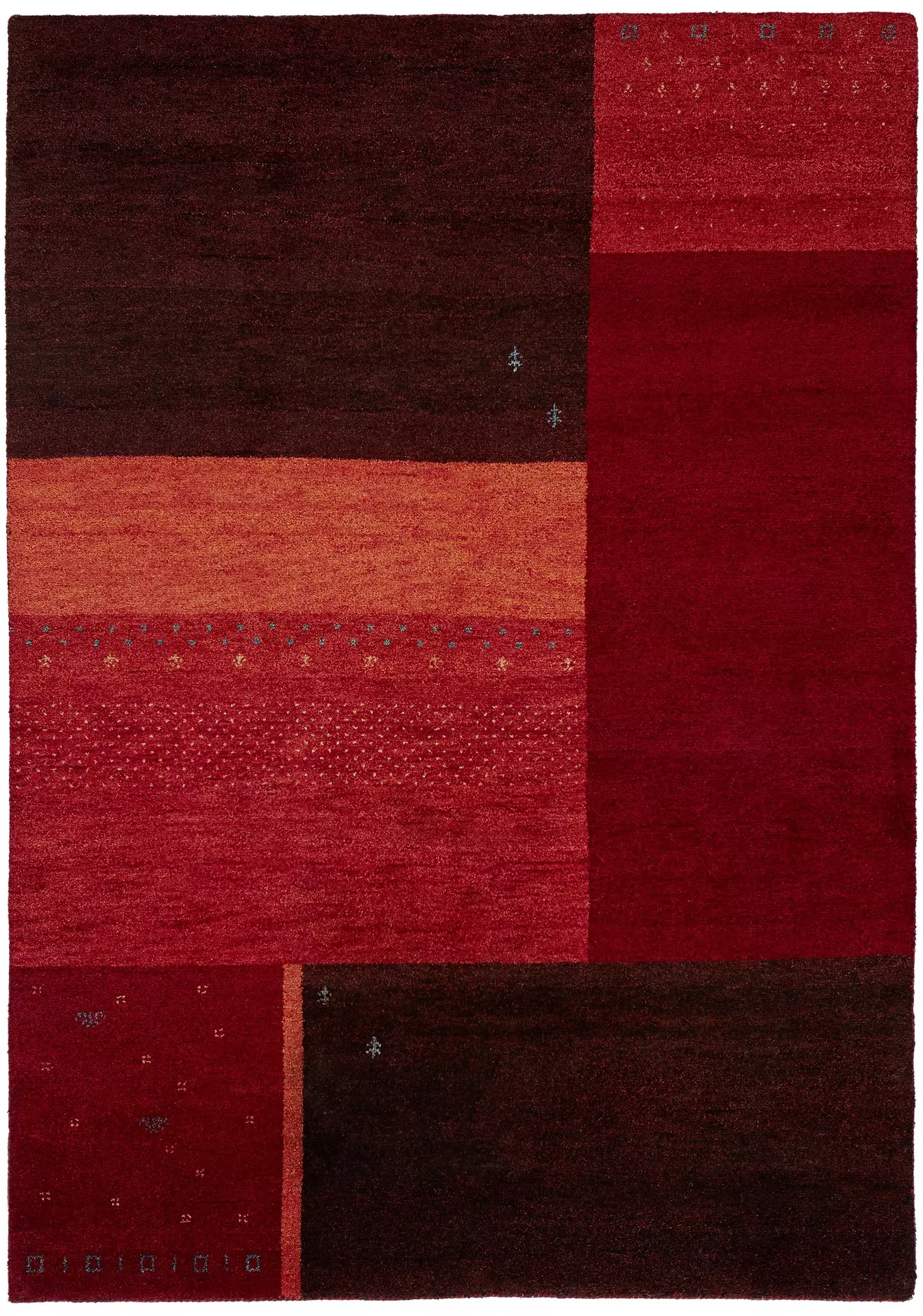 Handwebteppich Boston Rug Studios Textil 140 x 200 cm