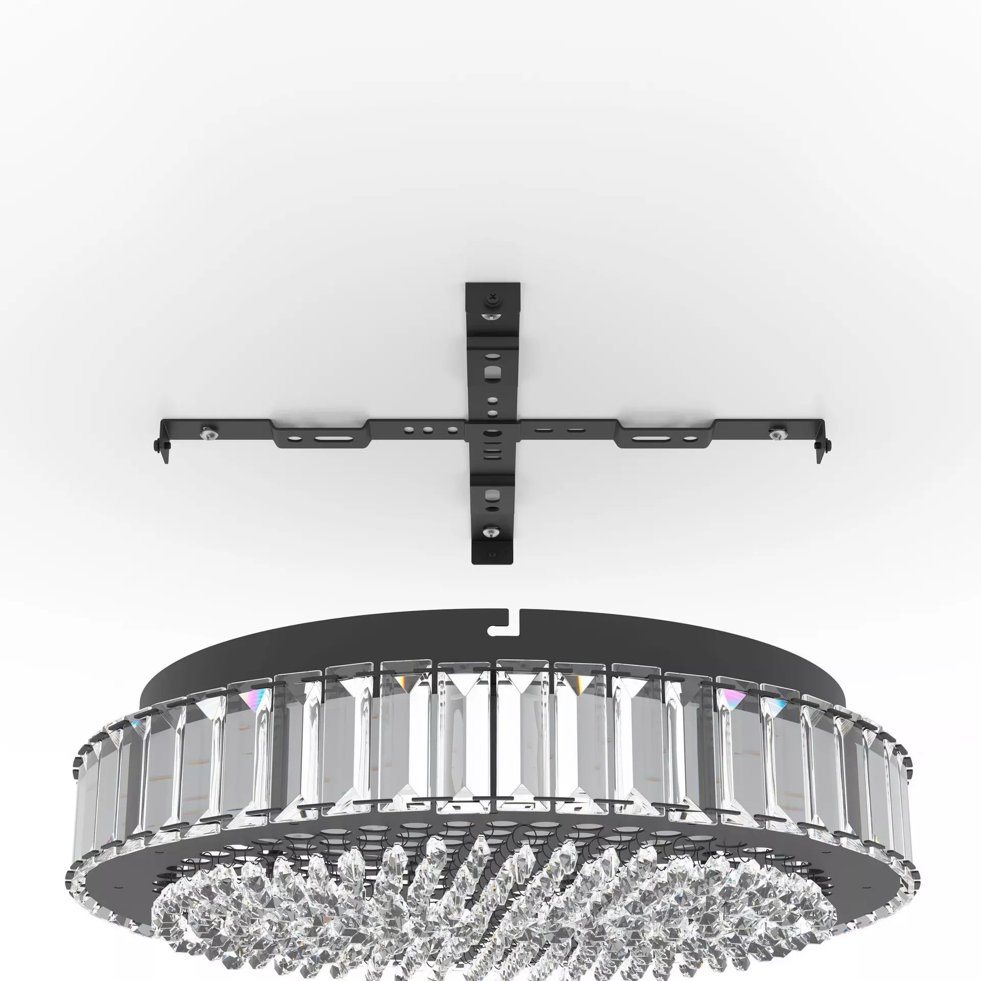 Deckenleuchte BALPARDA Eglo Metall 40 x 11 x 40 cm