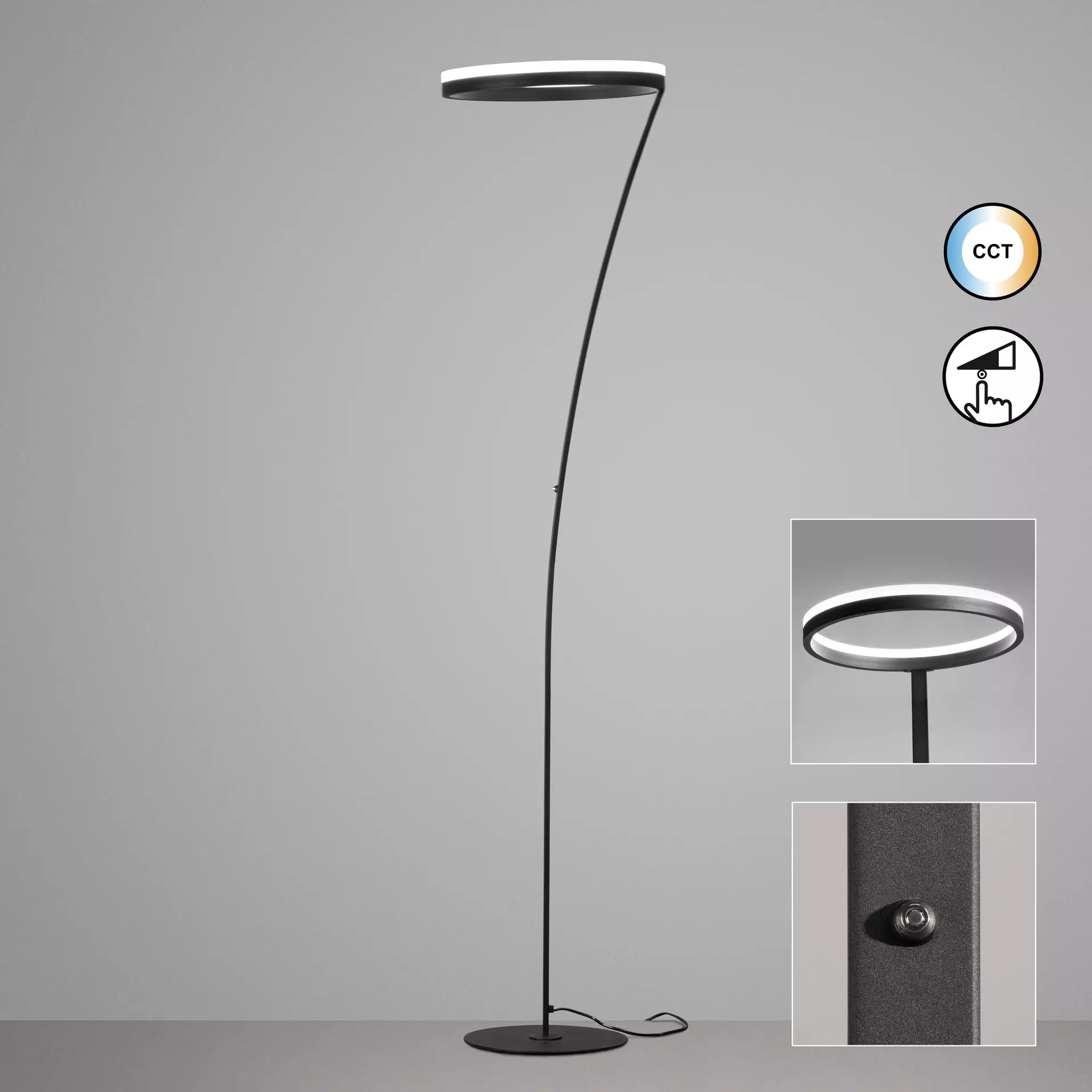 Stehleuchte SIRKO Fischer-Honsel Metall 177 x 
