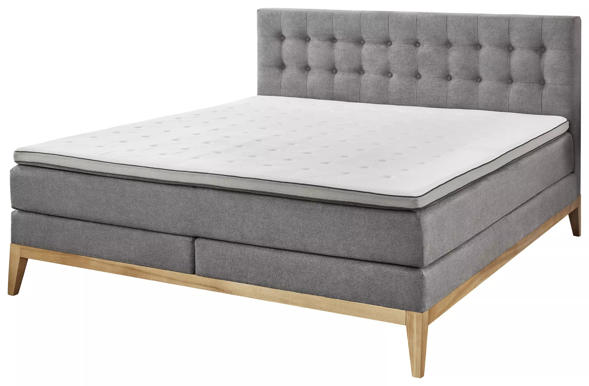 Boxspringbett BX2290 BXSet 180X200 MT L 50456-710 Sun Garden Textil 180 x 109 x 214 cm