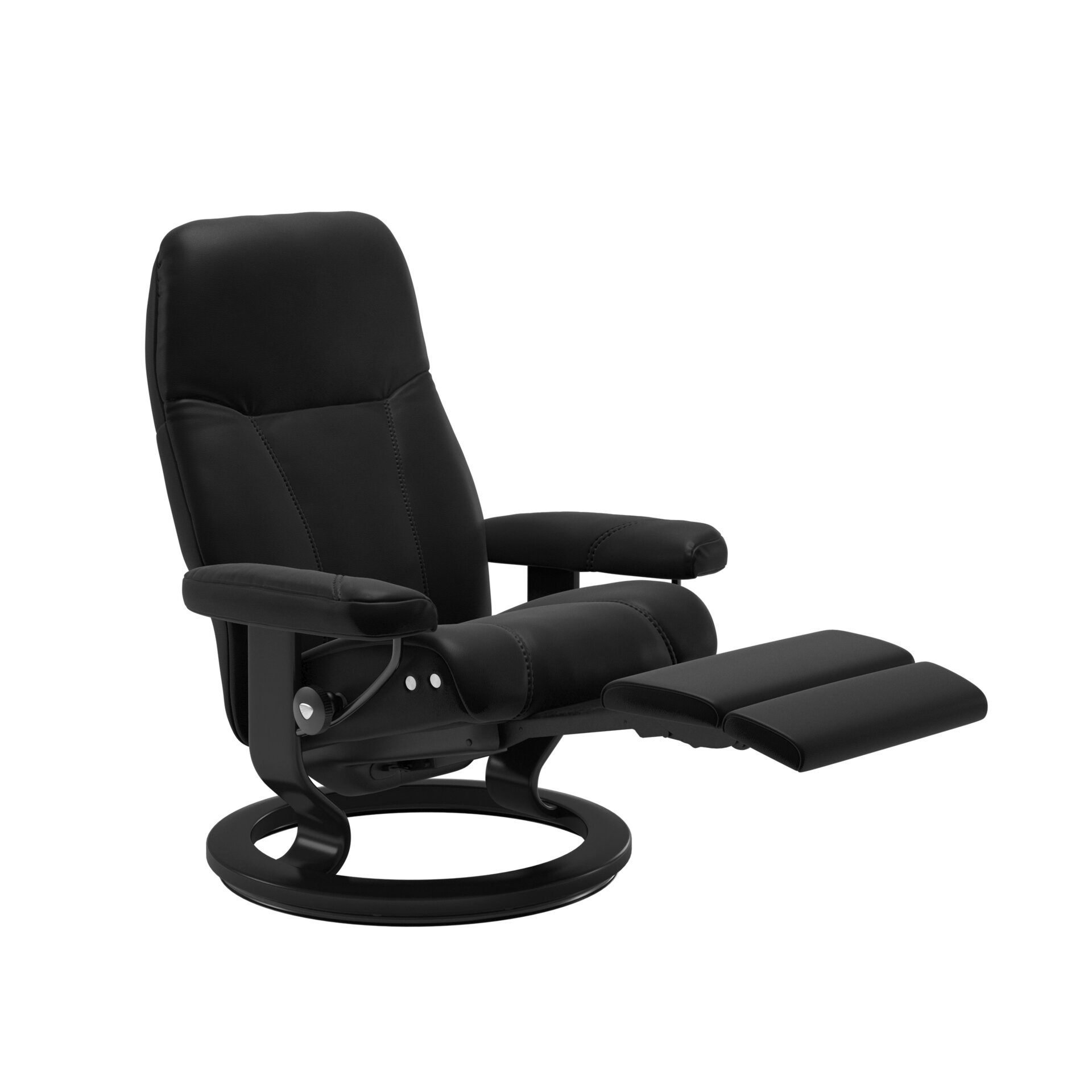 Relaxsessel CONSUL L Stressless Leder schwarz ca