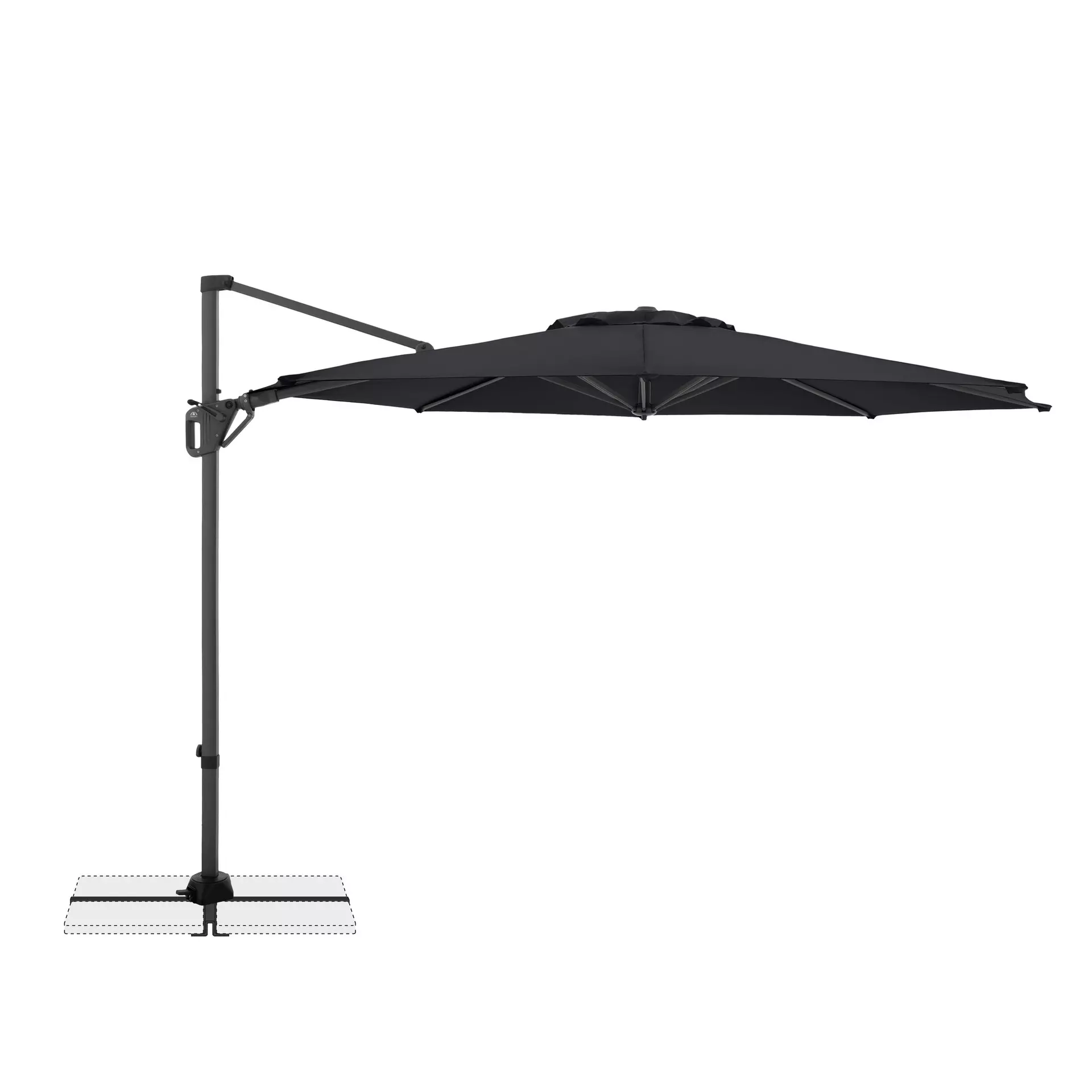 Sonnenschirm Life Side Doppler Textil 36 x 16 x 192 cm