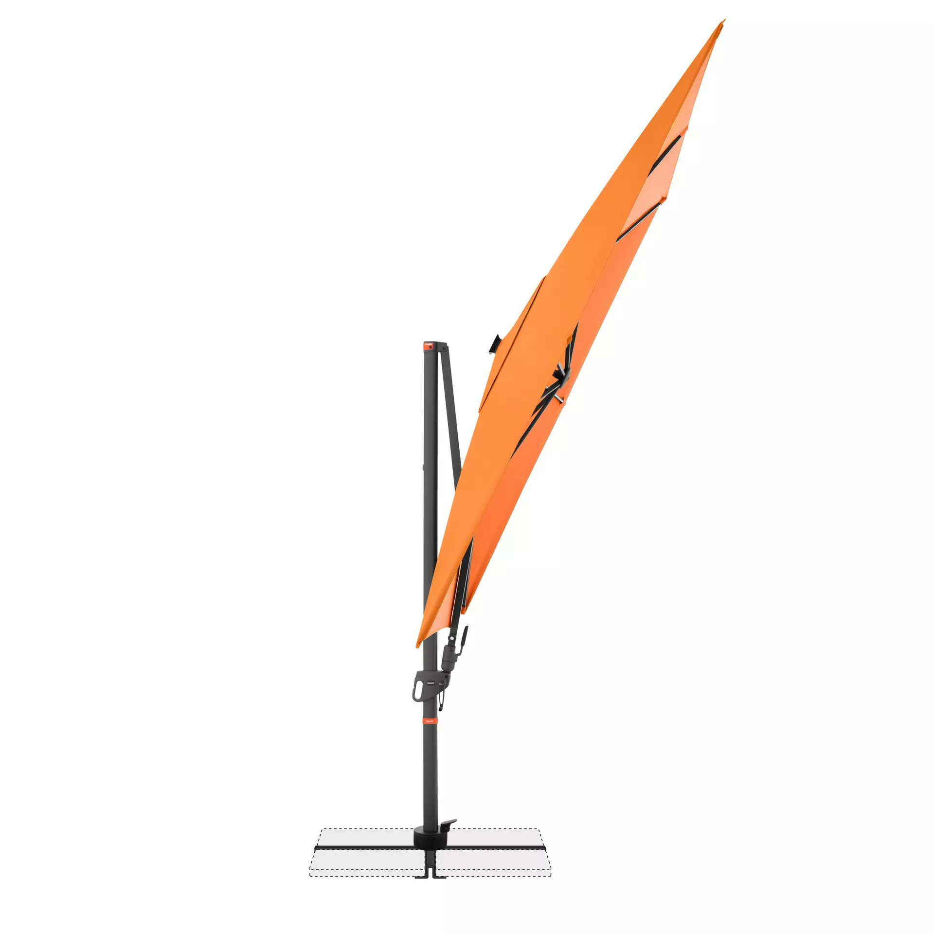 Sonnenschirm MYZONE Doppler Textil 220 x 267 x 300 cm