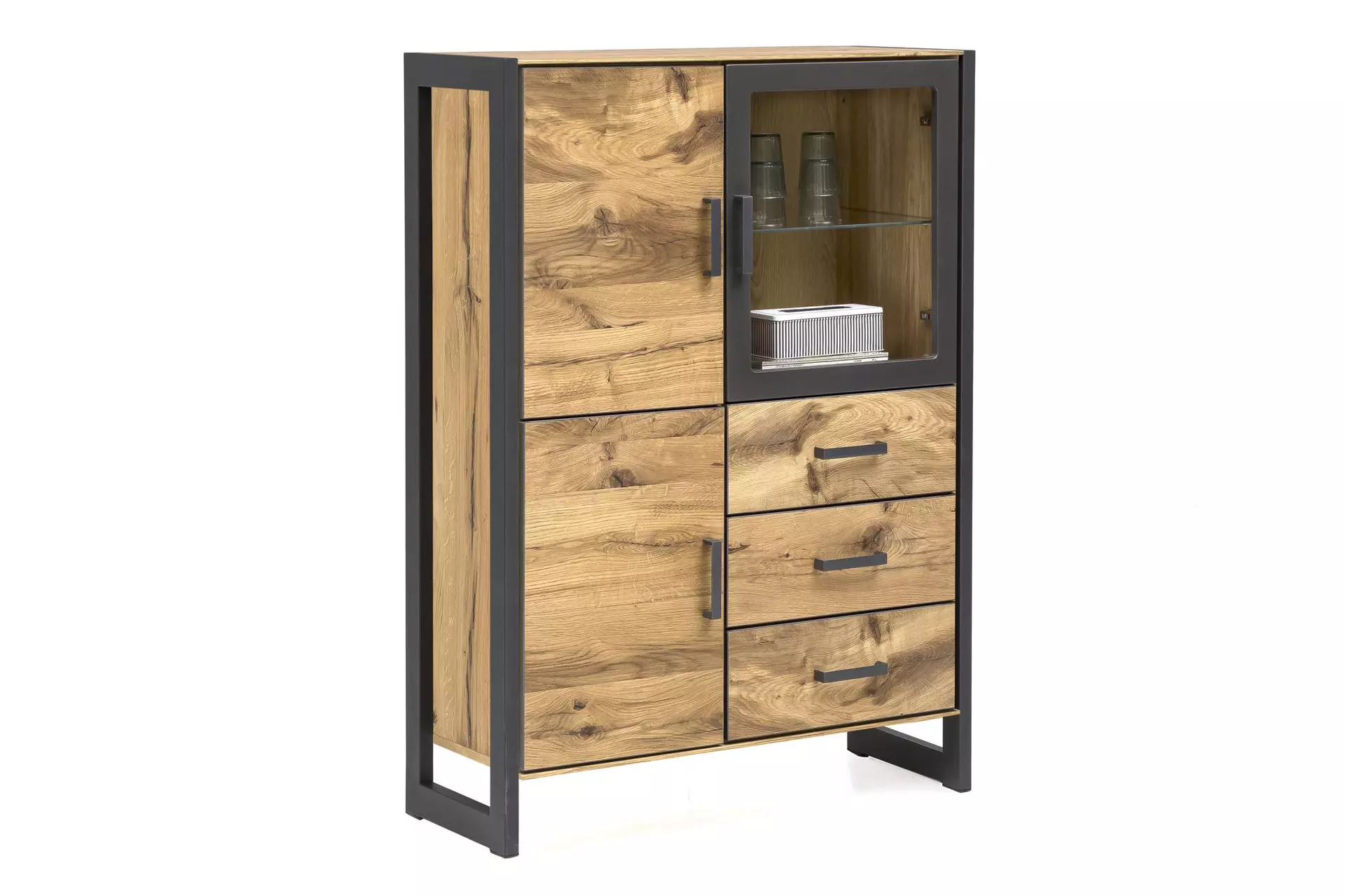 Vitrine Janne Elfo-Möbel Holzwerkstoff 40 x 140 x 97 cm