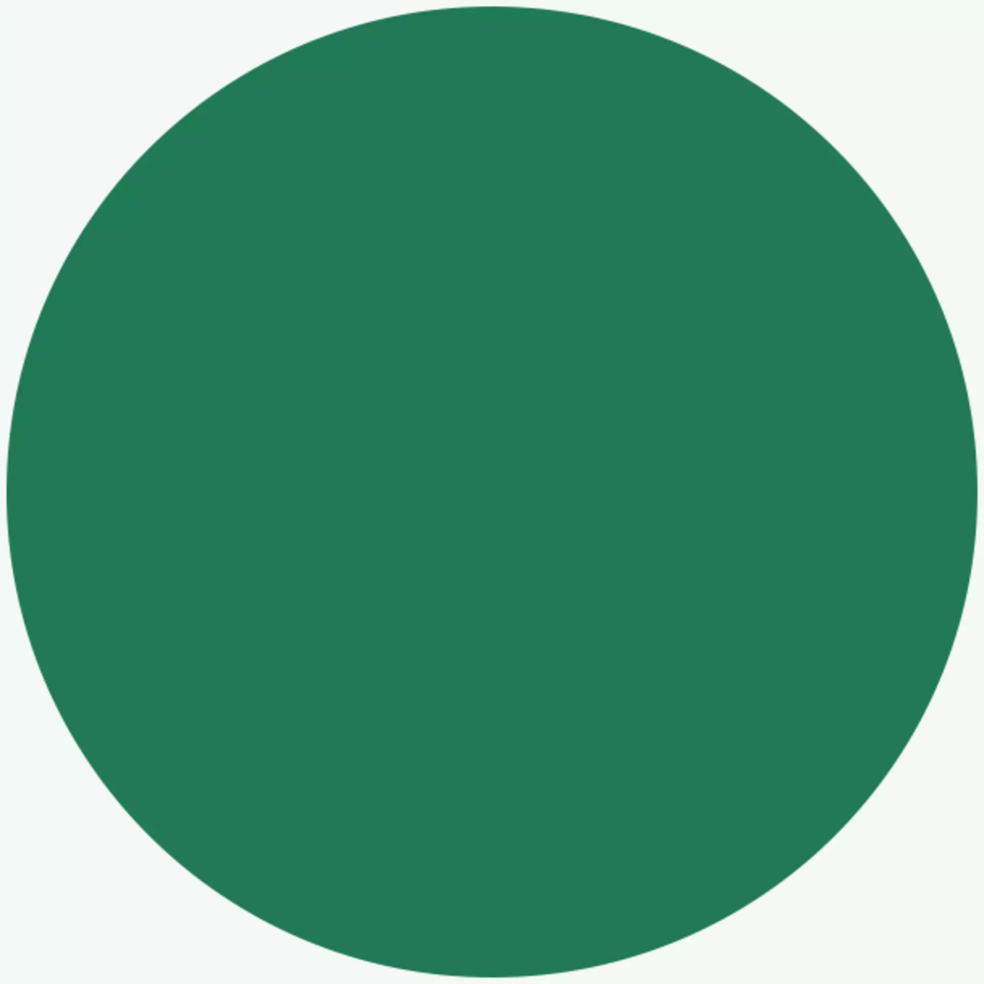 Smaragdgrün - der Royal Green  Farbton, der an den weiten Ozean erinnert