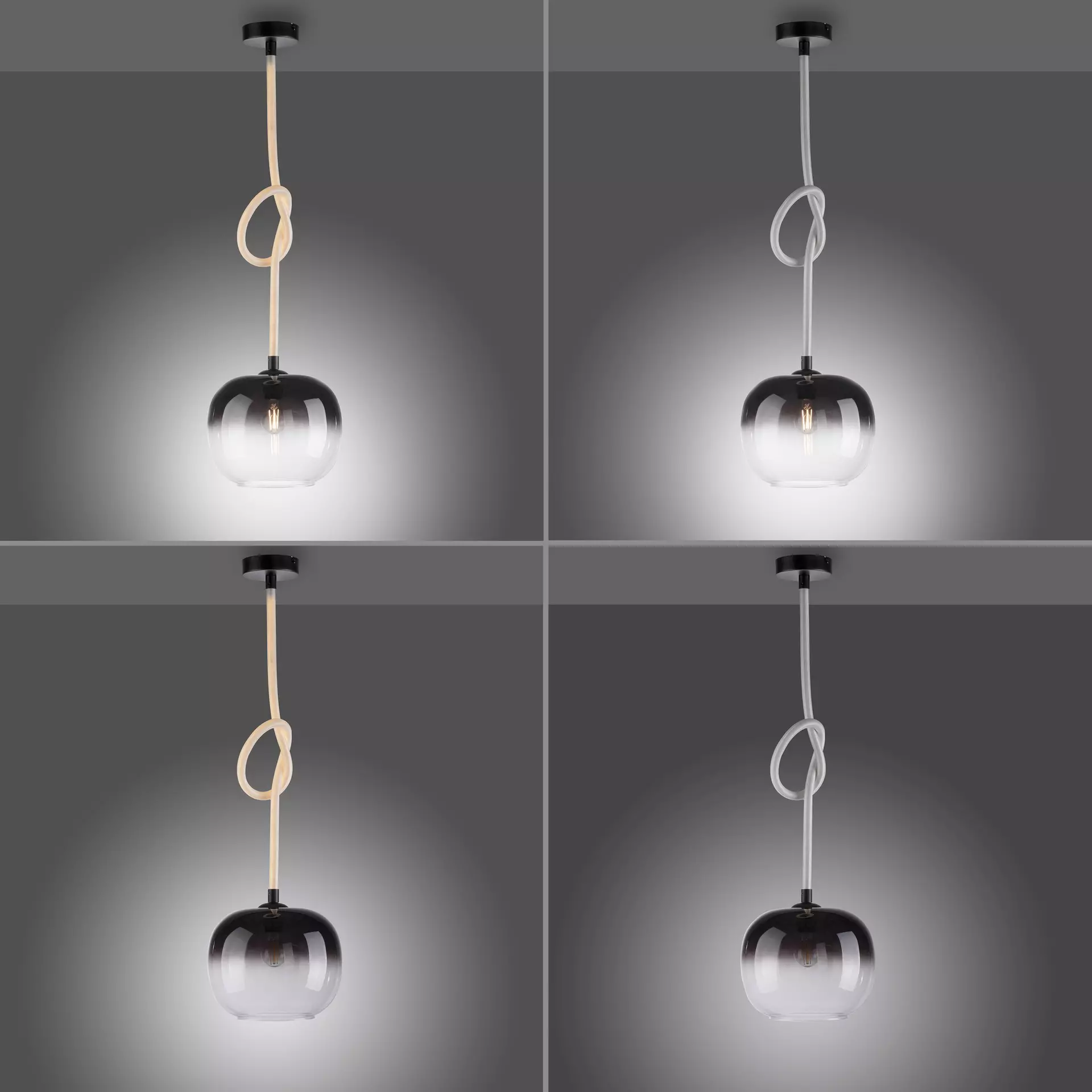 Hängeleuchte LUMA Paul Neuhaus Metall 30 x 150 x 30 cm
