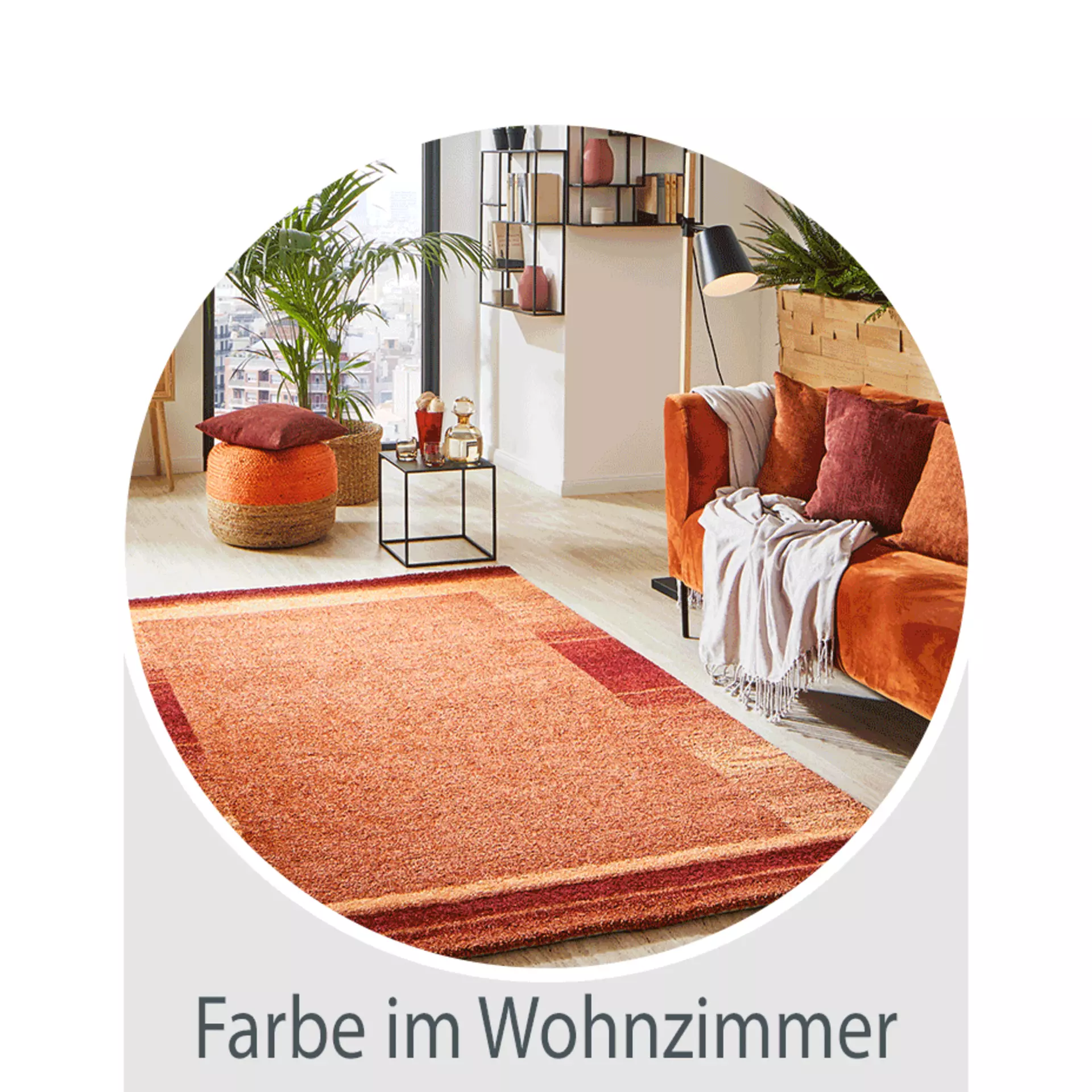 Dekotipp: Farbe im Wohnzimmer