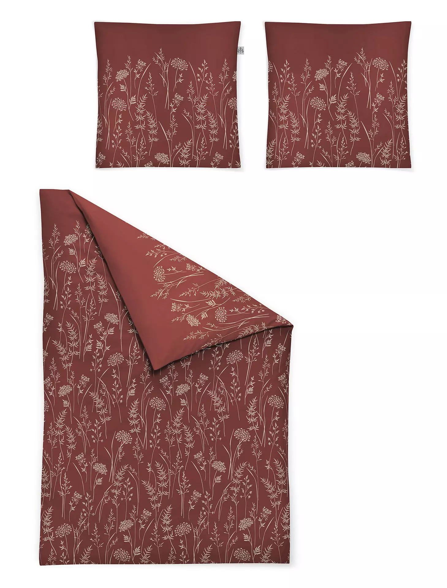Satin-Bettwäsche Verona Irisette Textil 135 x 200 cm