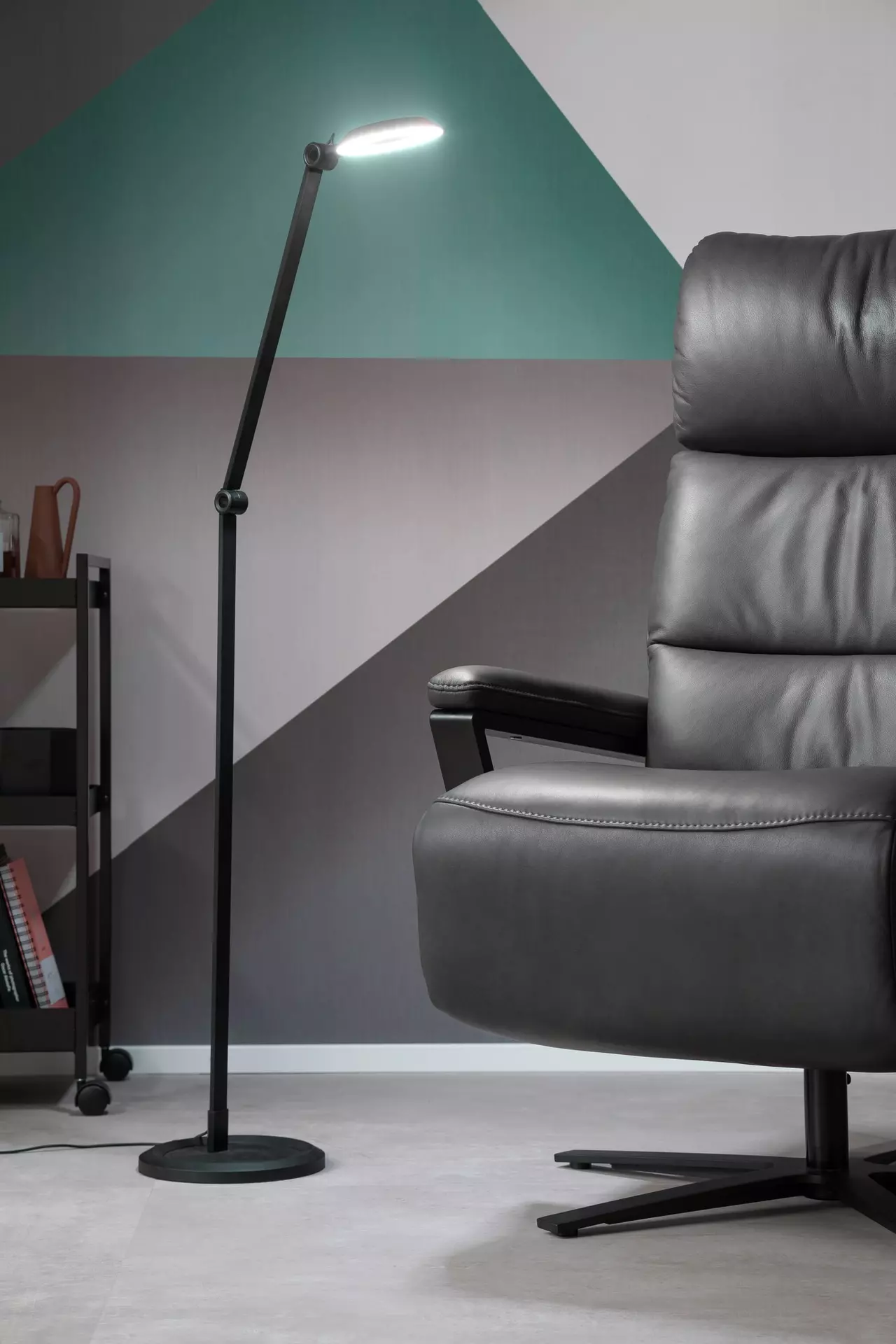 Stehleuchte Office SCHÖNER WOHNEN-Kollektion Metall 23 x 128 x 