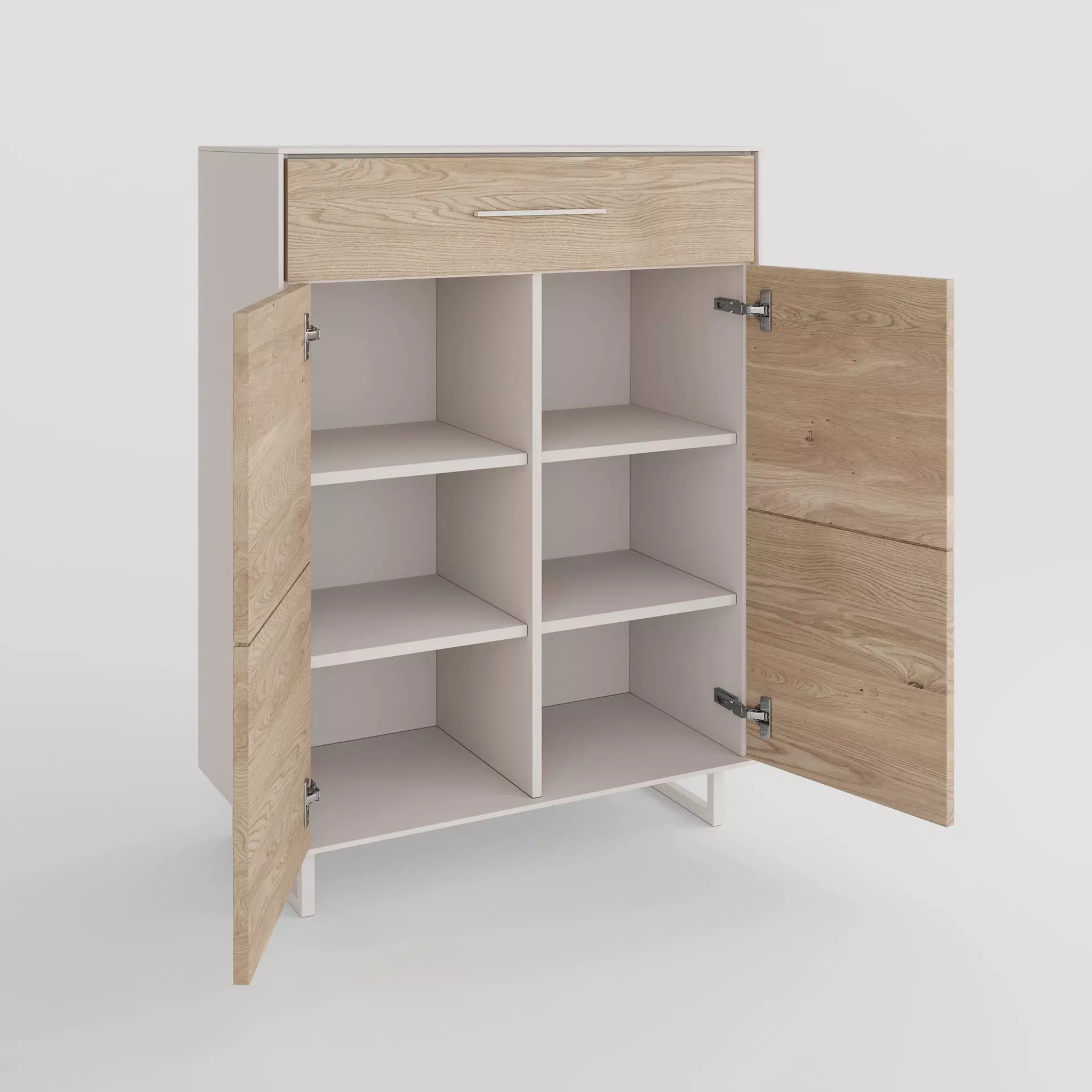 Schuhschrank KAI Elfo-Möbel Holzwerkstoff 40 x 100 x 82 cm