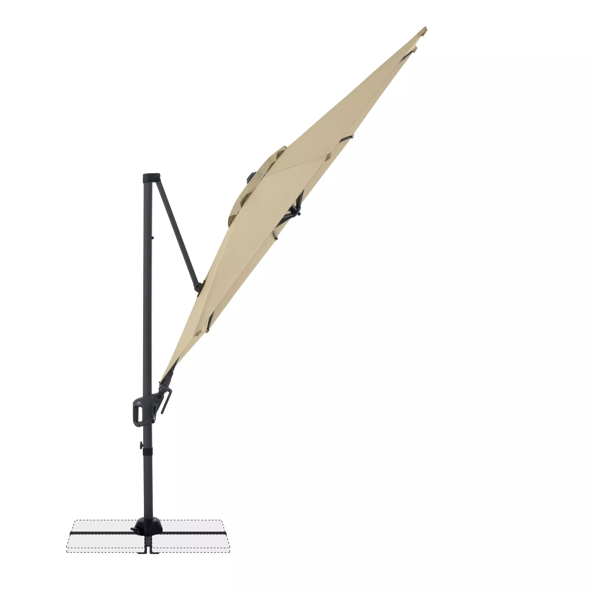 Sonnenschirm Life Side Doppler Textil 36 x 16 x 192 cm