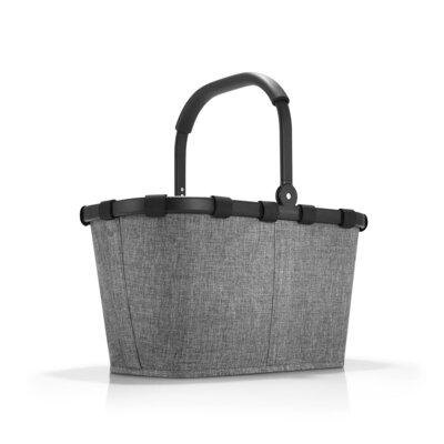 Bild von Einkaufskorb Textil grau