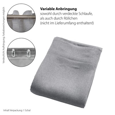 3. Bild von Schlaufenschal Homing grau