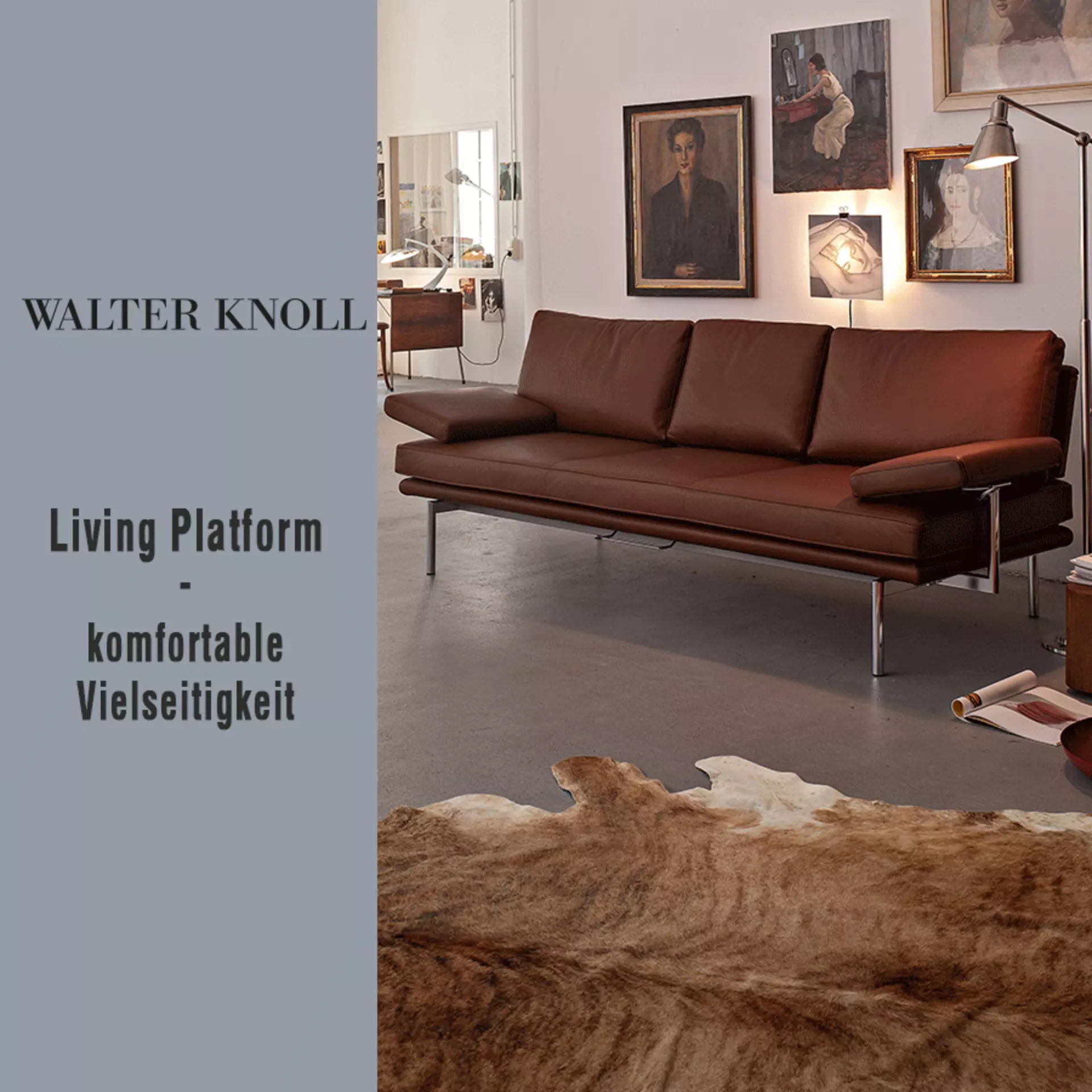 Walter Knoll - Living Platform. Komfortable Vielseitigkeit im exklusiven Angebot
