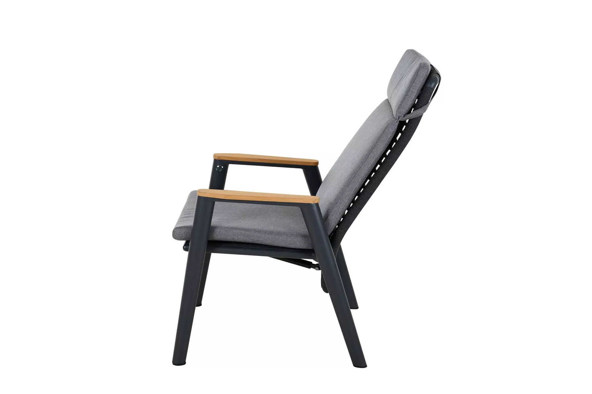 Gartensessel CORTINA Outdoor Textil 76 x 108 x 60 cm