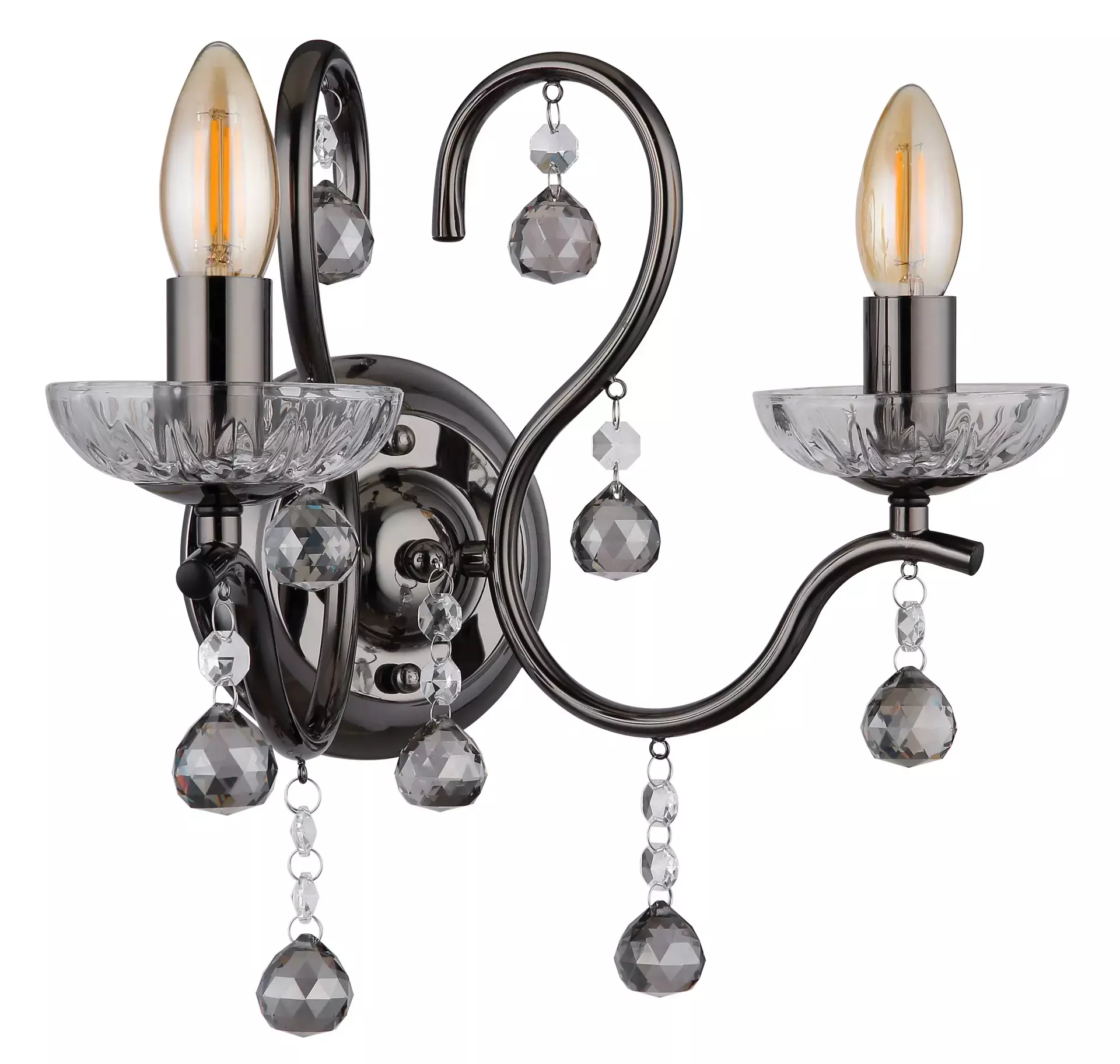 Wandleuchte CAMILA Globo Metall 33 x 33 x 22 cm