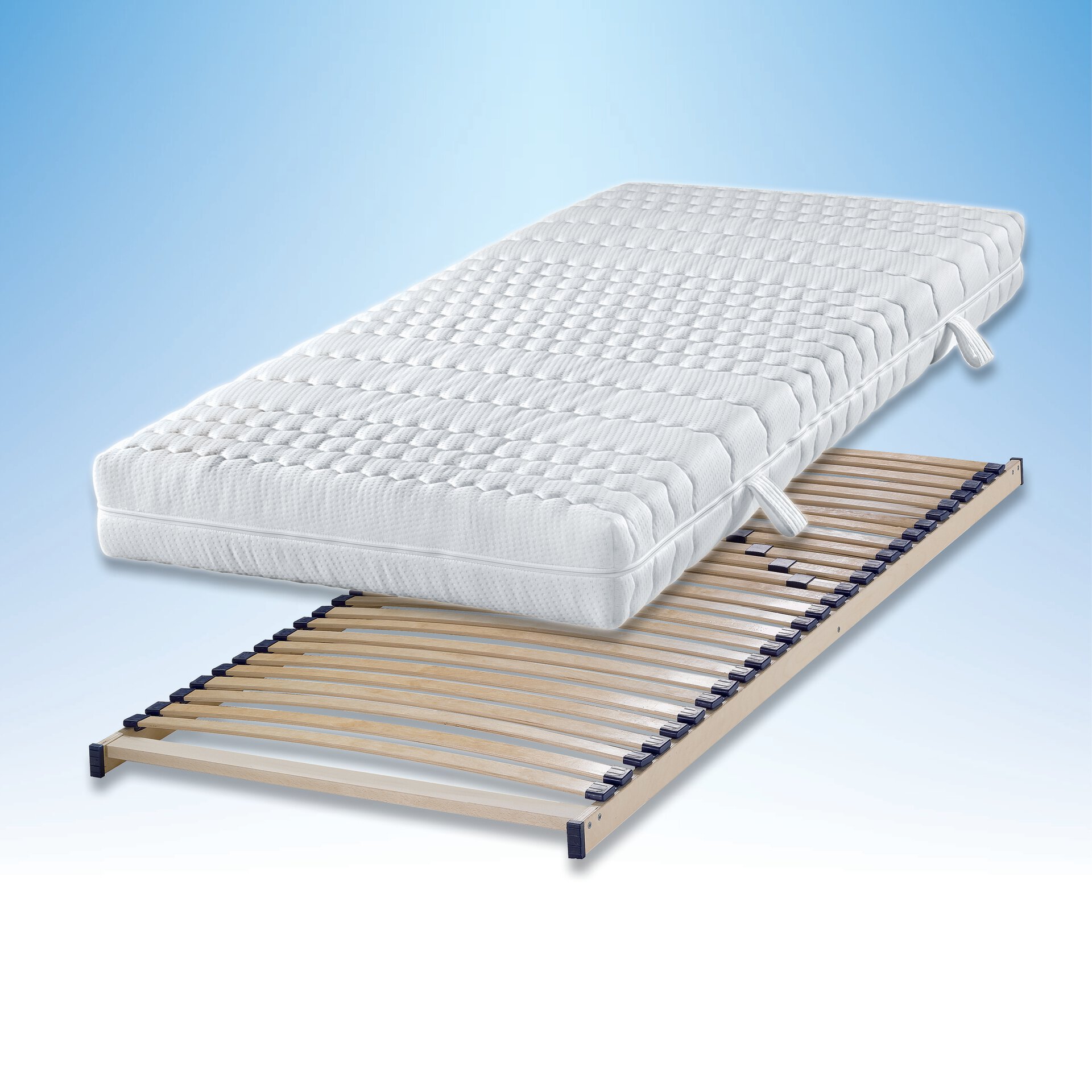 Matratzen Und Lattenroste Set Comfort Breckle Textil Weiss Ca 90x0x200 Cm Mobel Inhofer