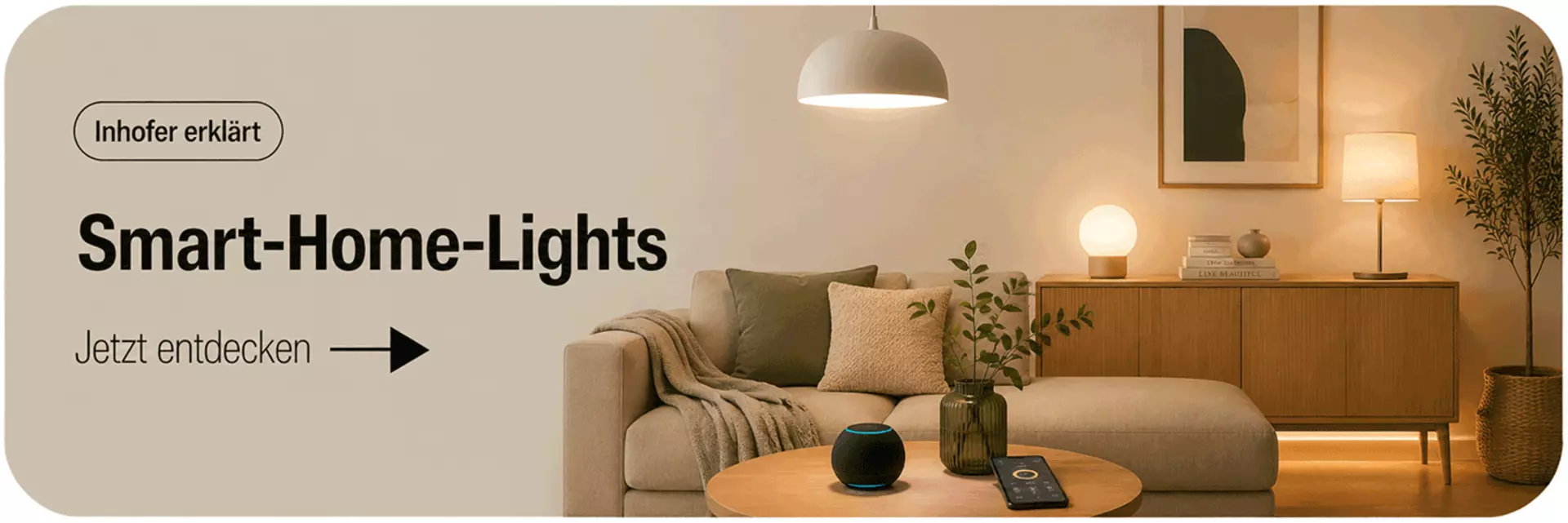 Jetzt den Inhofer Ratgeber zu Smart Home Light entdecken