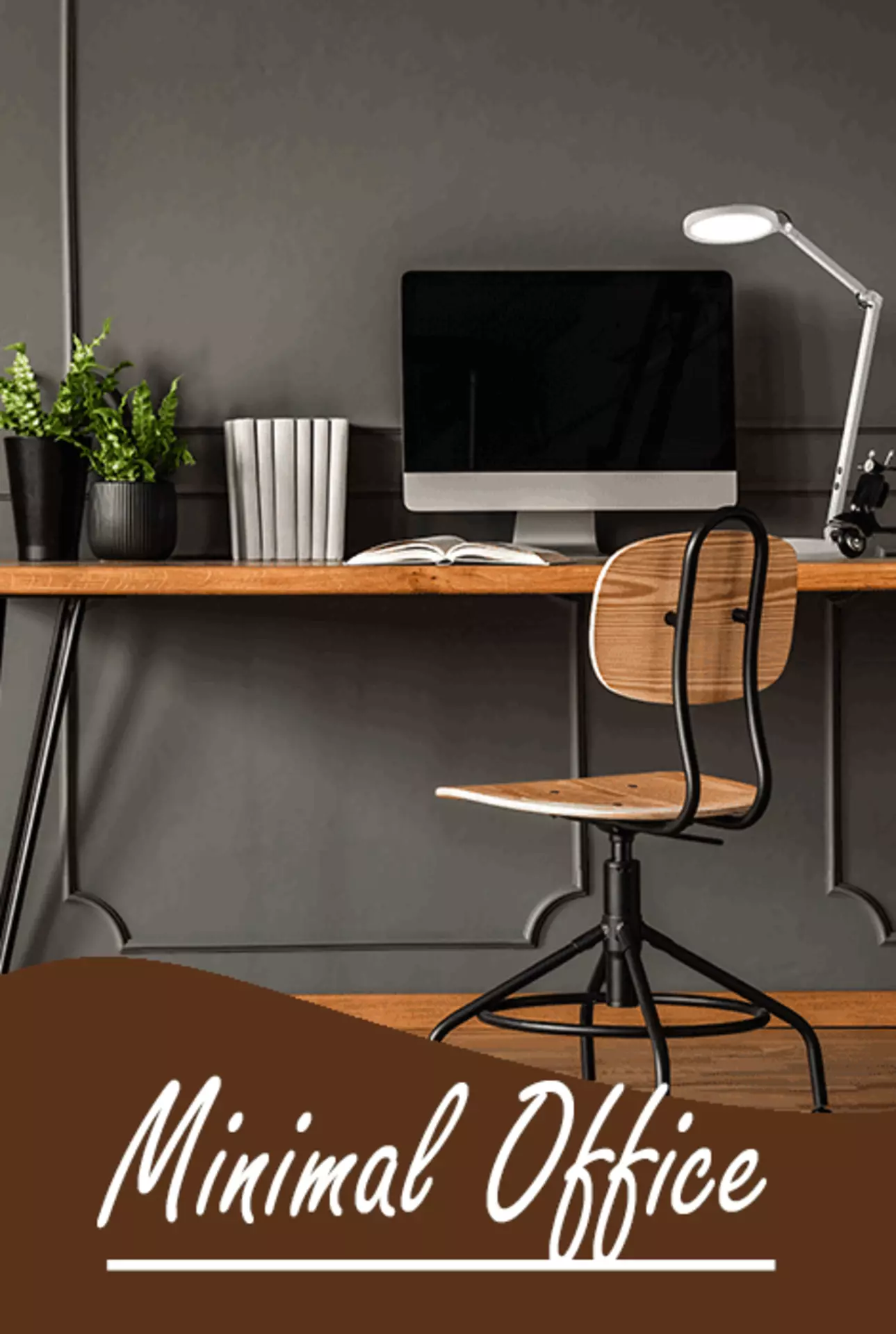 Teaserbild von dem Wohnttrend Minimalistisches Home Office