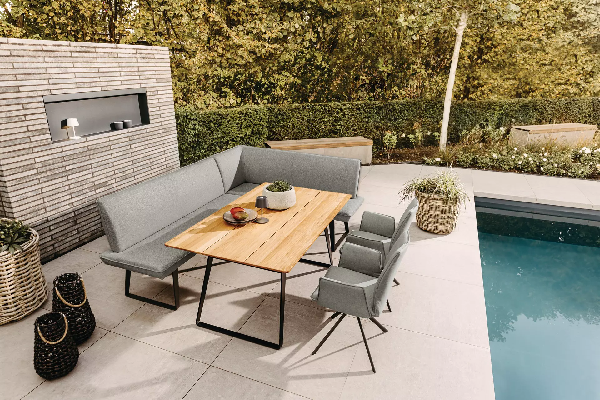 Gartenstuhl Portofino Niehoff Contract GmbH Garden Textil 58 x 91 x 58 cm