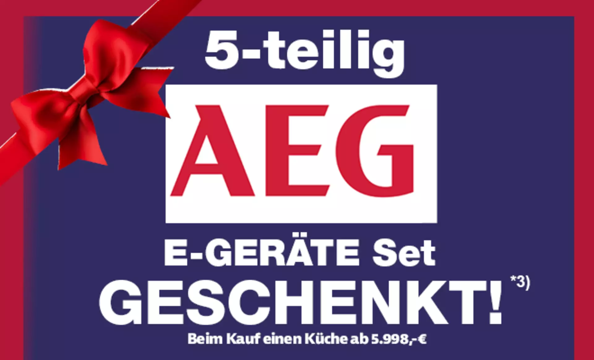 5-teiliges AEG E-Geräte-Set geschenkt - nur bei Innovation Küche und Bad in Günzburg