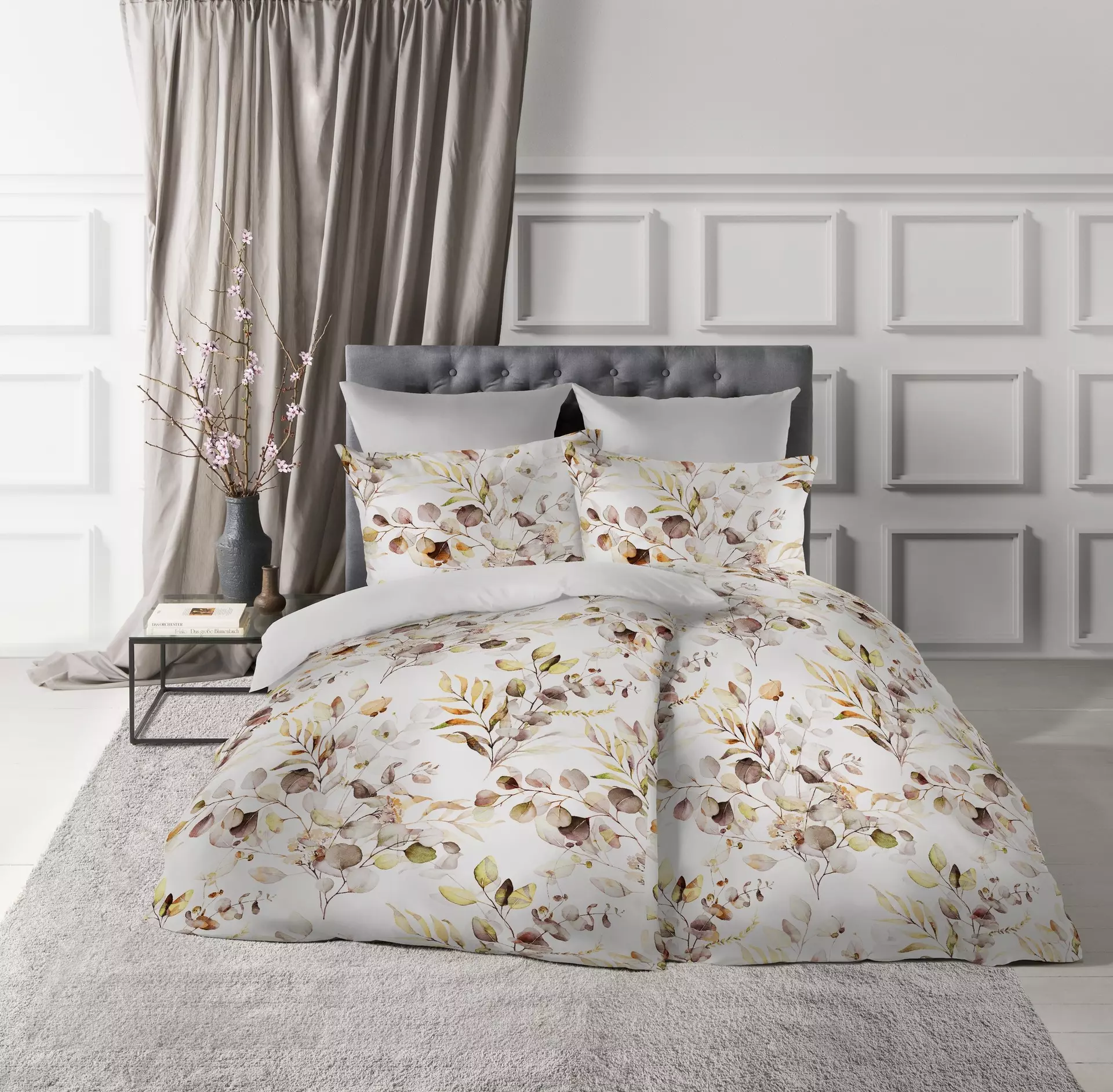 Satin-Bettwäsche Marlit MONDO Textil 135 x 200 cm