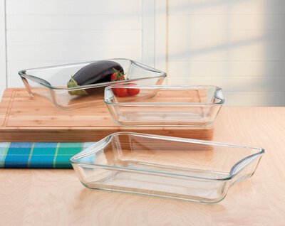 Bild von Auflaufform Glas transparent