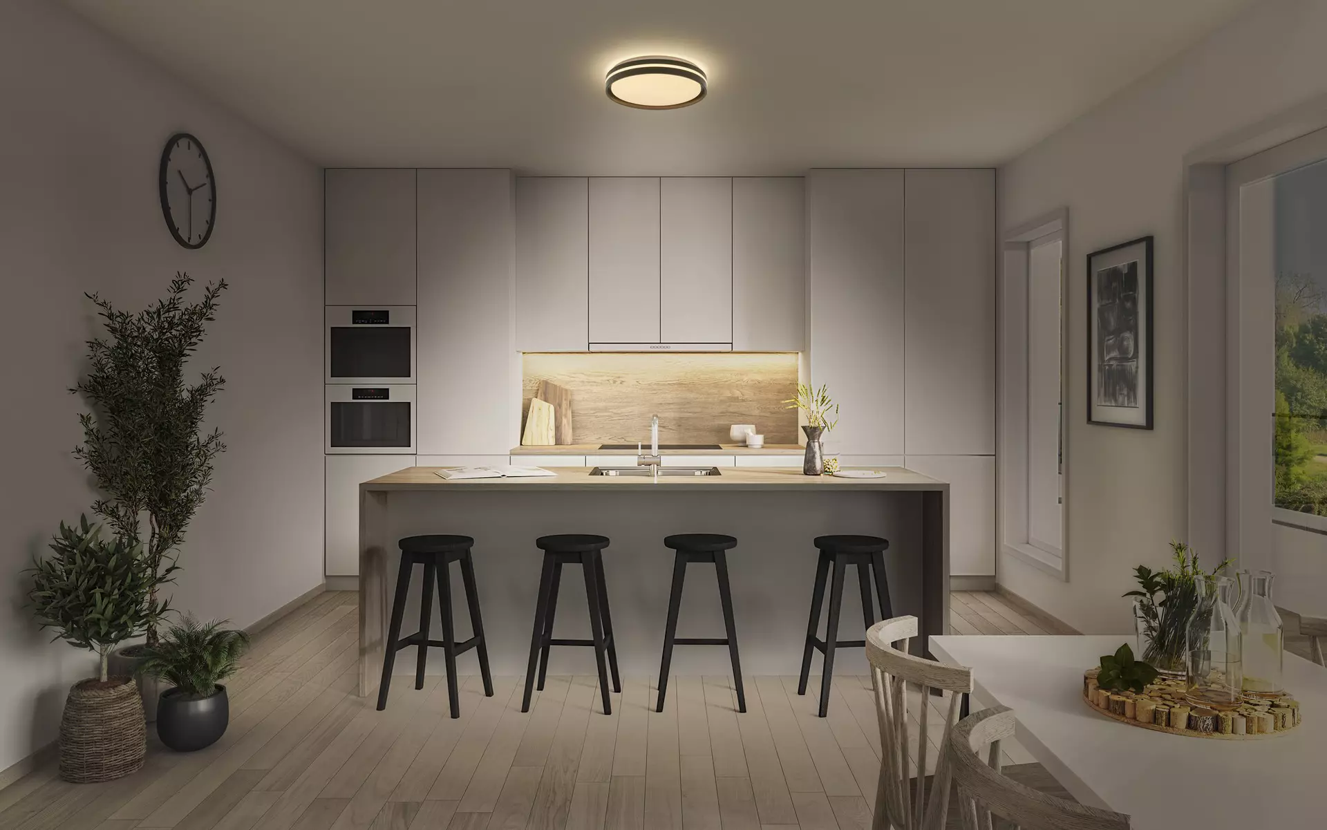 Deckenleuchte Noemi OSRAM Metall 