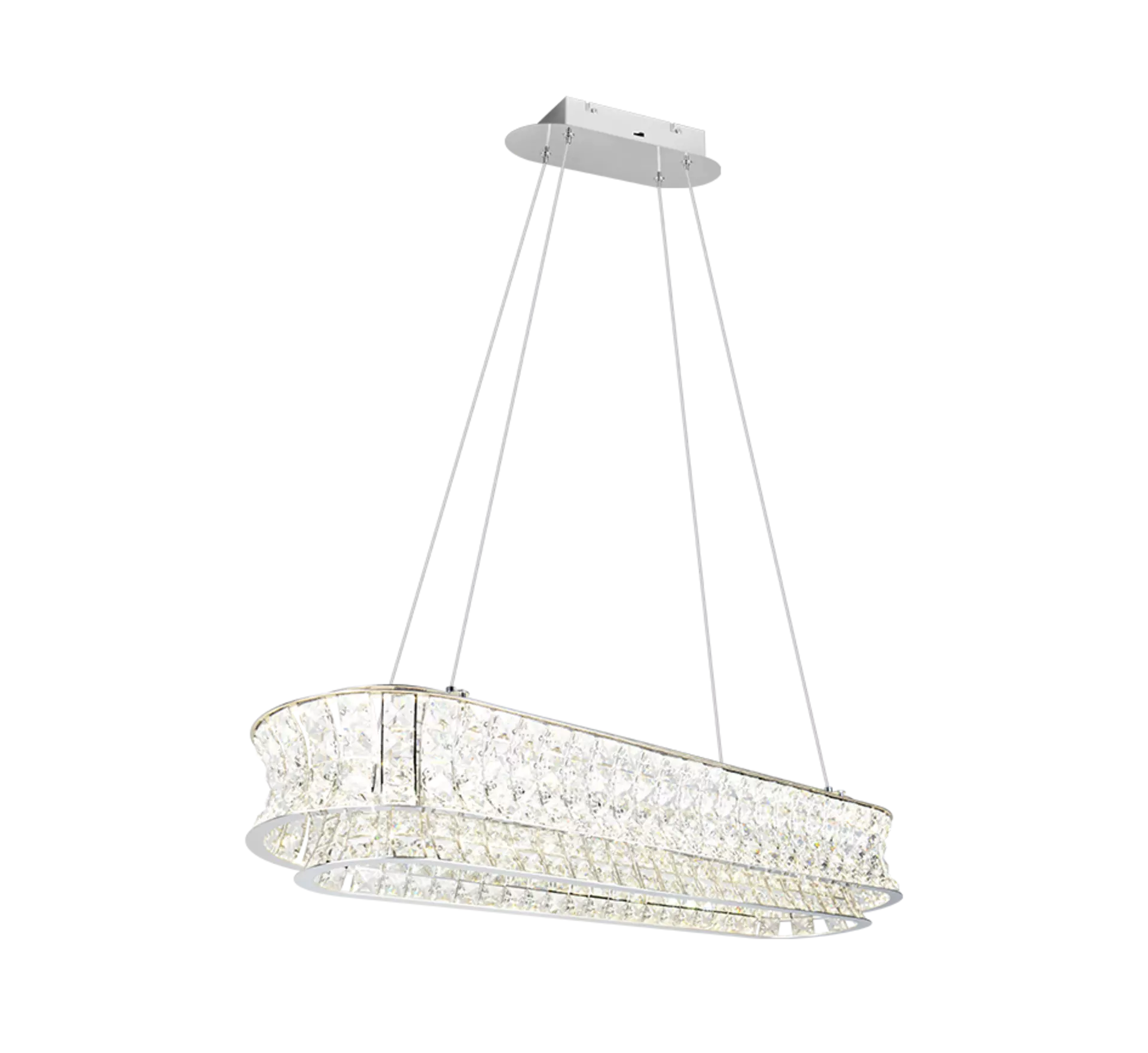 Pendelleuchte Zevion - SELECT Trio Leuchten Metall 30 x 150 x 100 cm