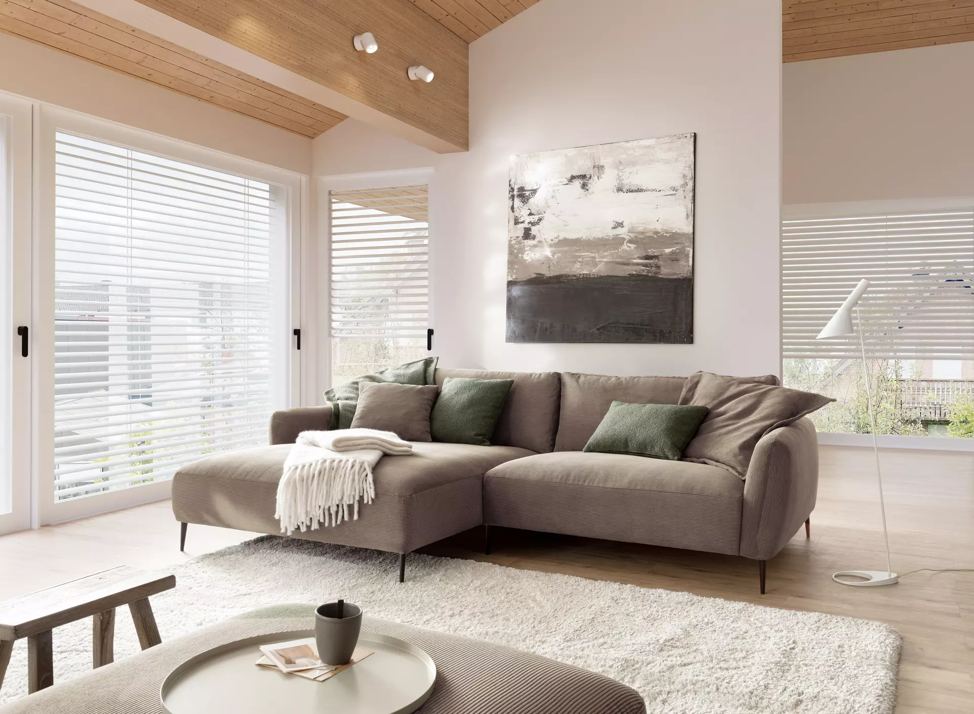 Polstergarnitur UDIN LASCONDO Textil 279 x 84 x 188 cm