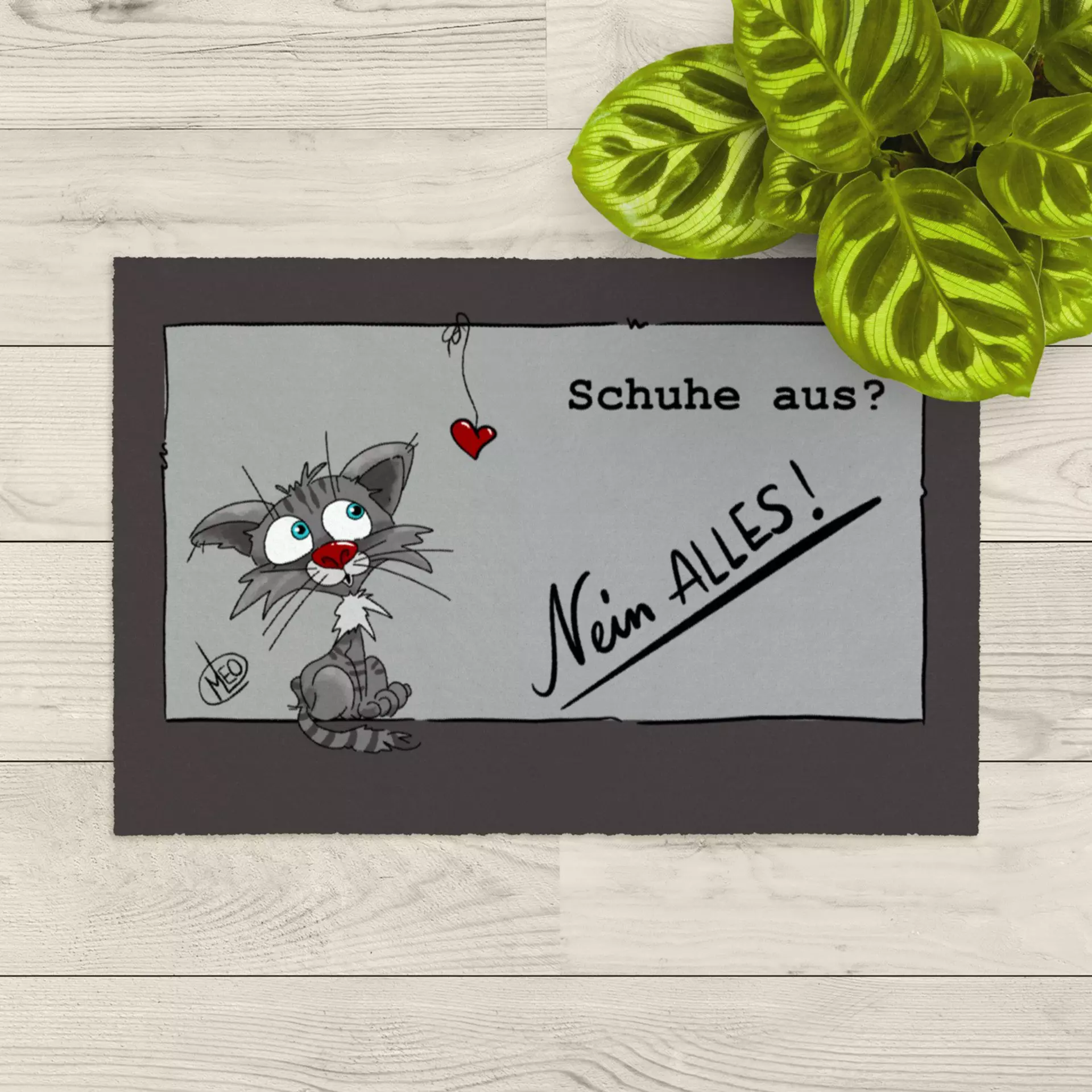 Türmatte Modern Printed La-Ko Textil 50 x 75 cm