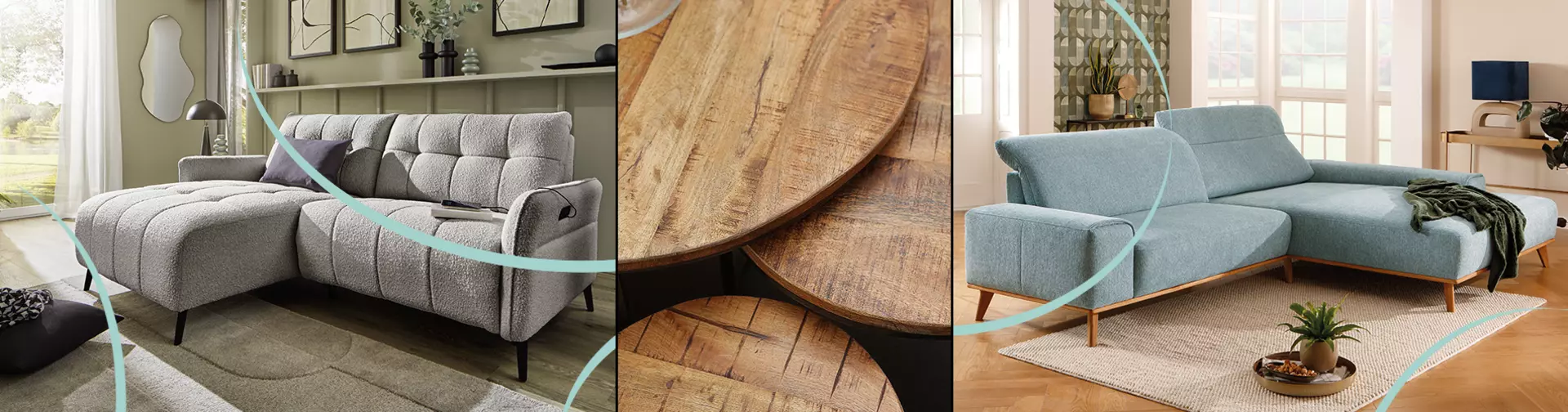 Erfahren Sie jetzt, wie Sie ein kleines Wohnzimmer einrichten. 