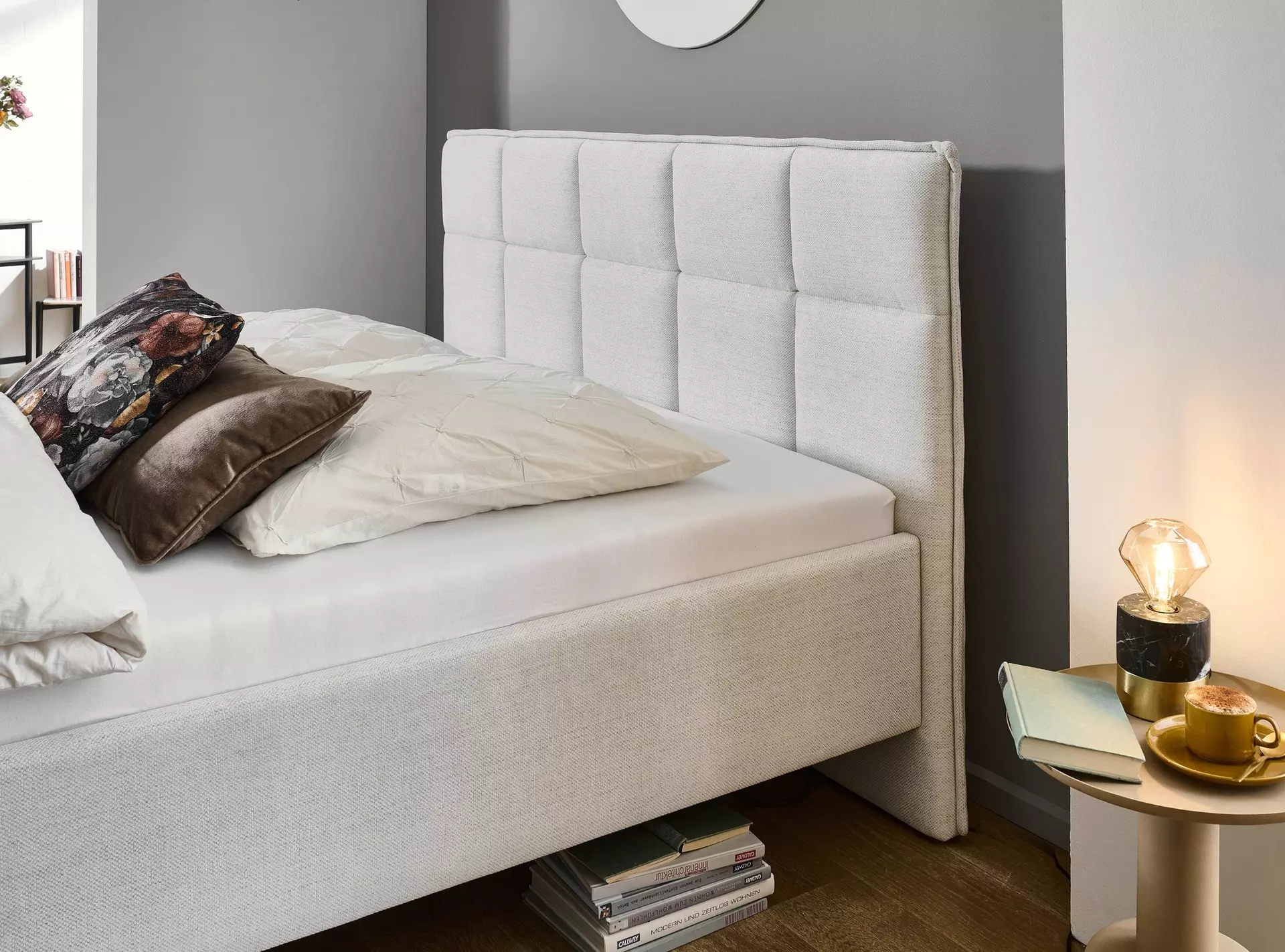 Polsterbett PAULO Meise Möbel Textil 213 x 120 x 202 cm