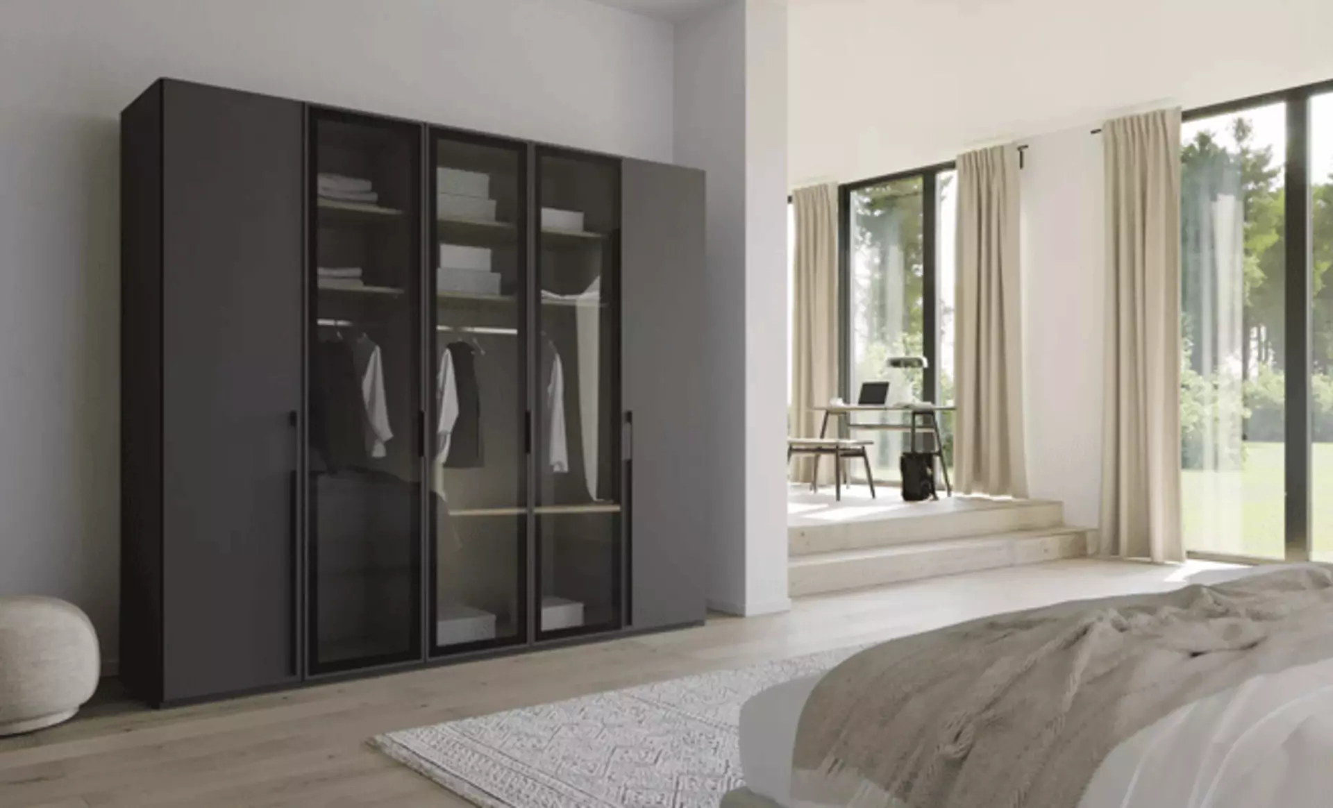 Kleiderschrank mit Ordnungssystem von rauch ORANGE