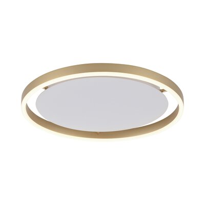 Bild von Deckenleuchte LED Wandschalter gold