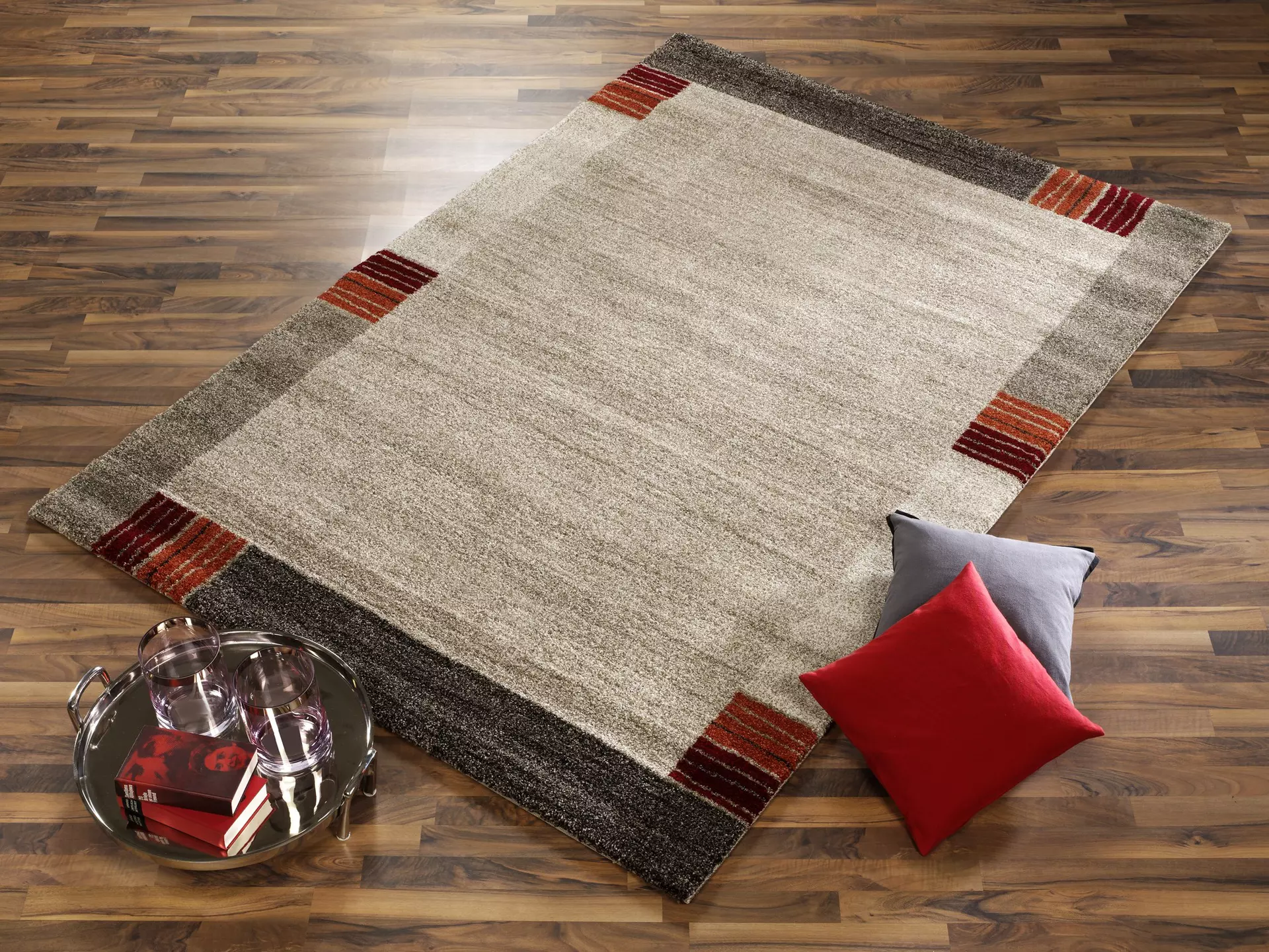 Maschinenwebteppich CASTLE FLORA OCI Textil 160 x 2 x 230 cm