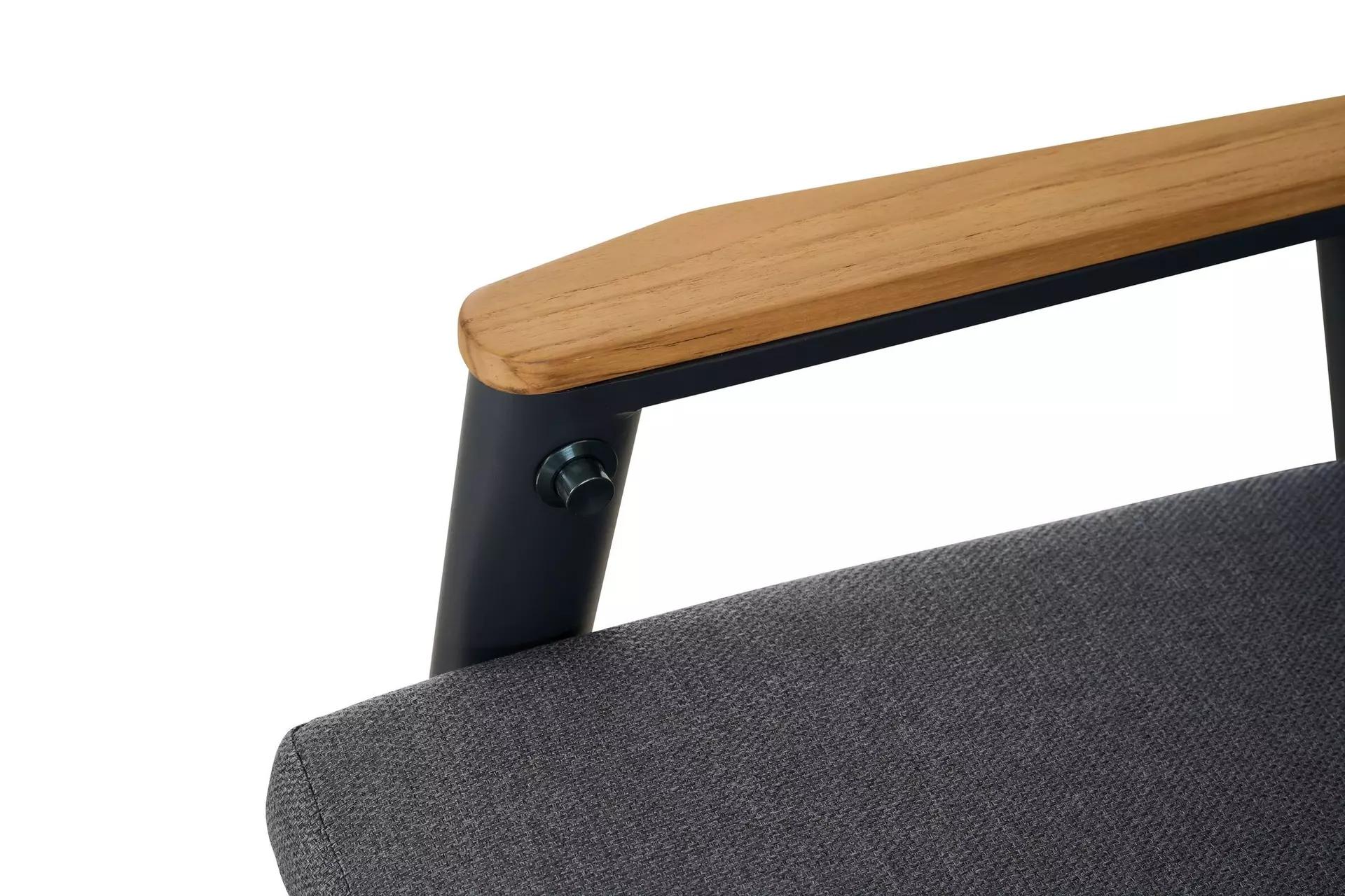 Gartensessel CORTINA Outdoor Textil 76 x 108 x 60 cm