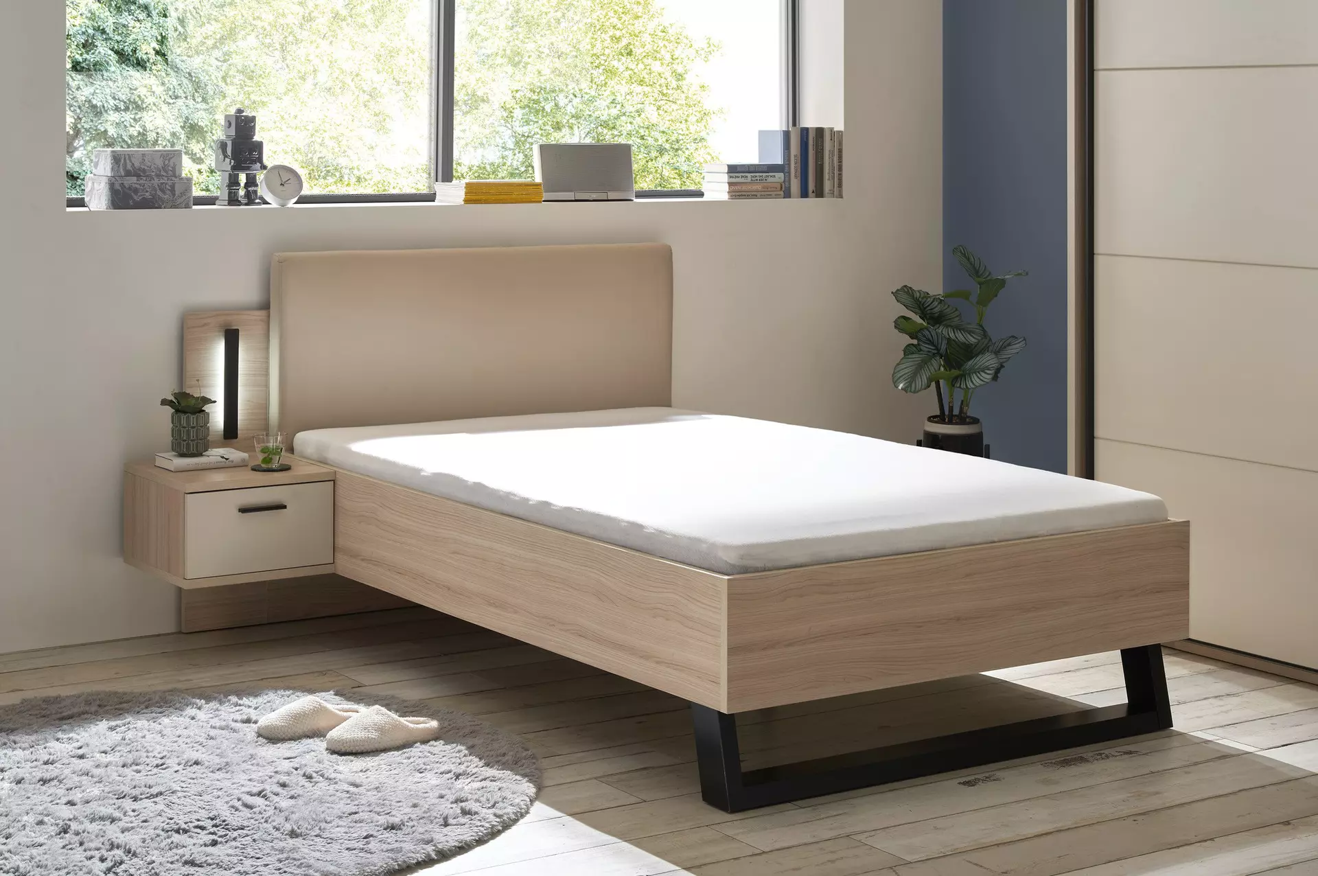 Nachttisch Assume Vito Holzwerkstoff 42 x 83 x 40 cm