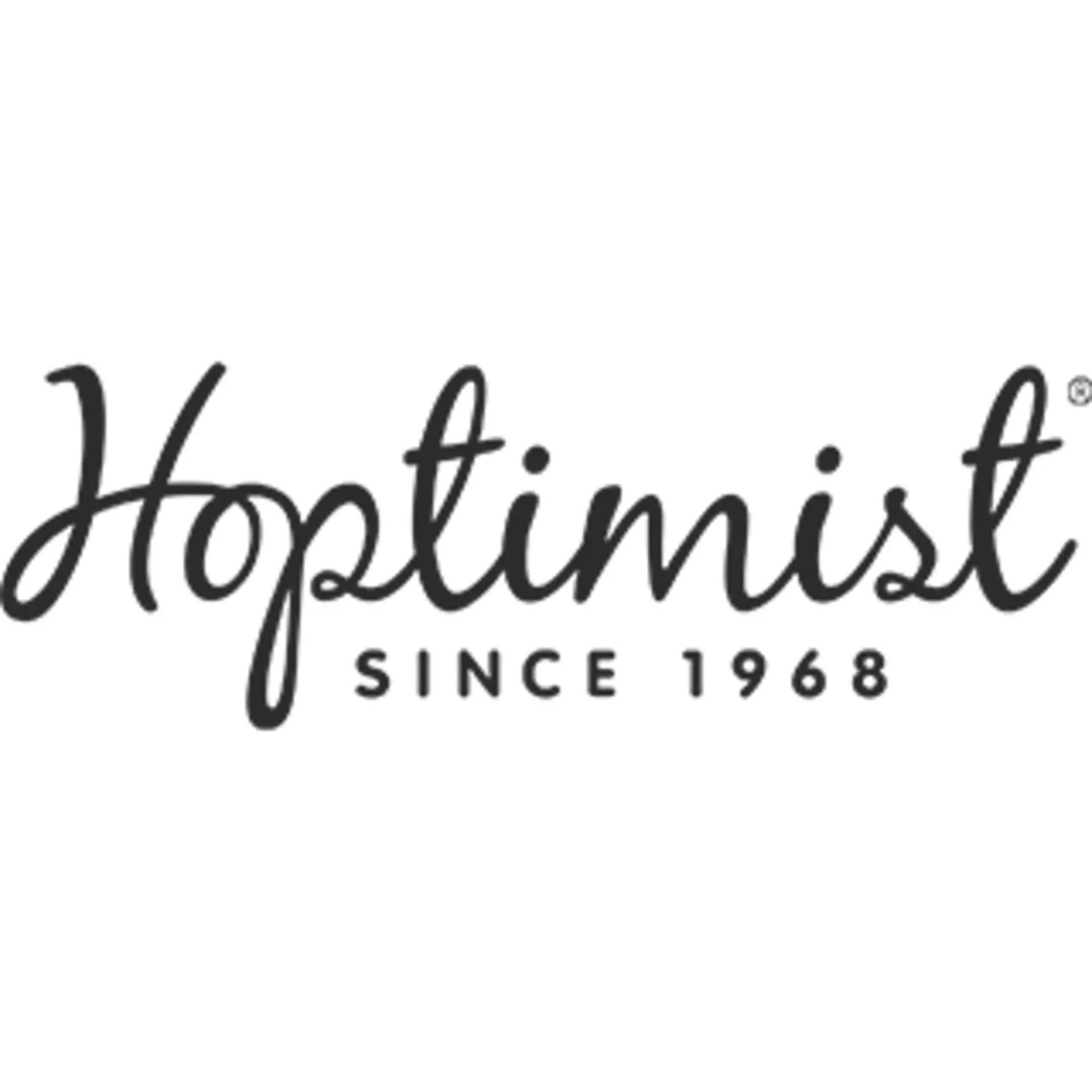Logo der Kult-Figur Hoptimist. Gute Laune seit 1968