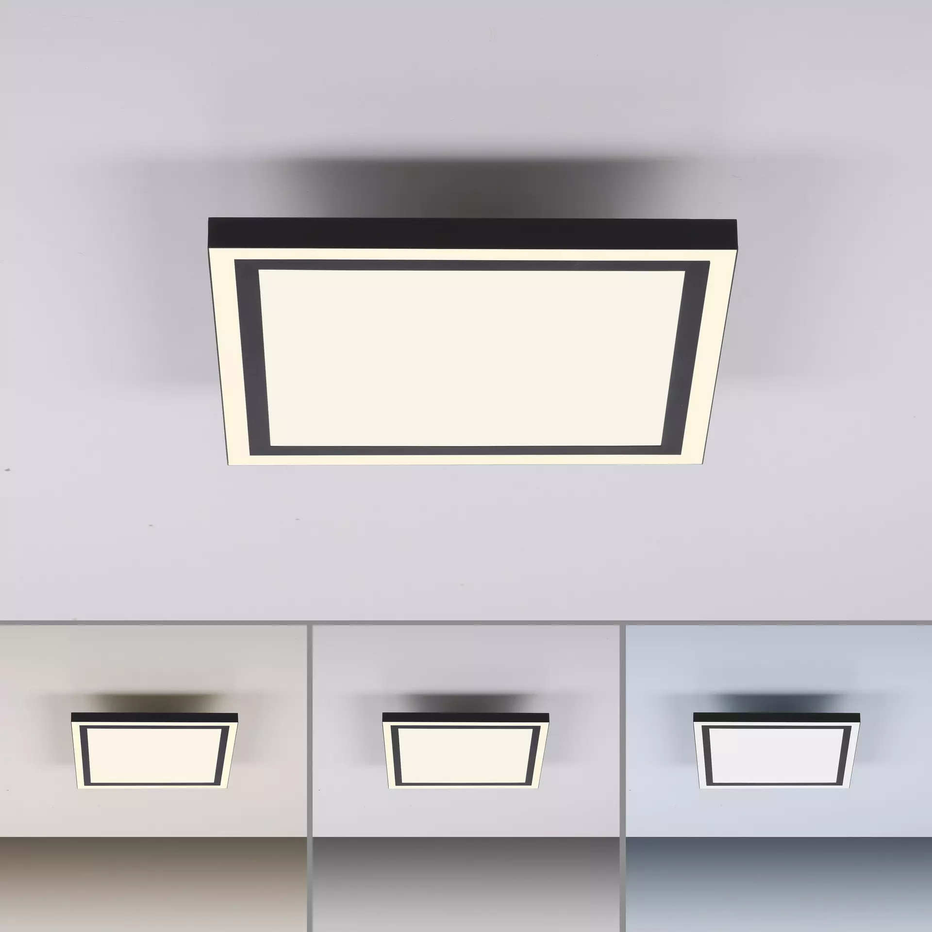 Deckenleuchte EDGING-SMART JUST LIGHT Metall 30 x 6 x 30 cm