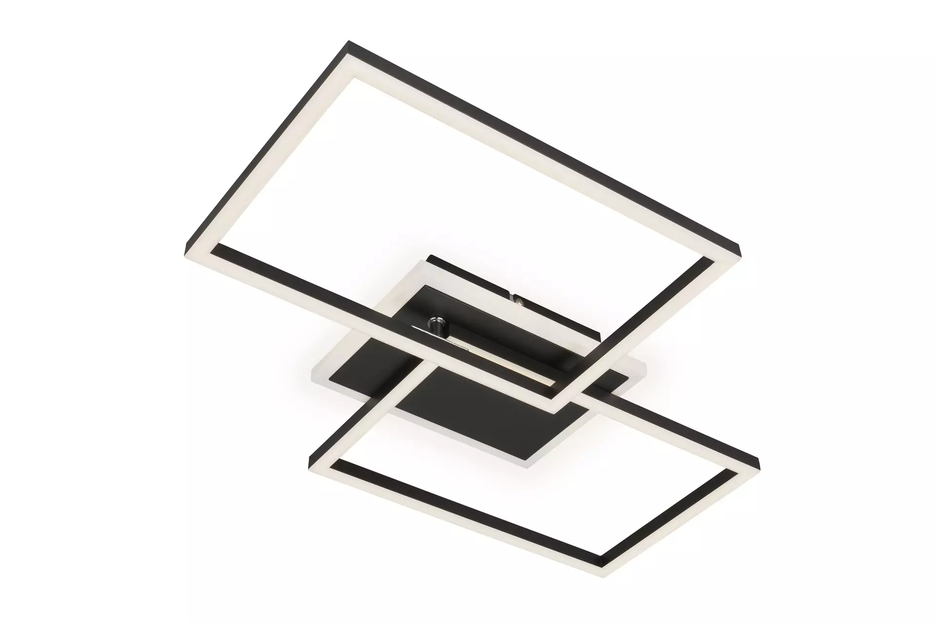 Deckenleuchte FRAME Briloner Metall 50 x 8 x 38 cm