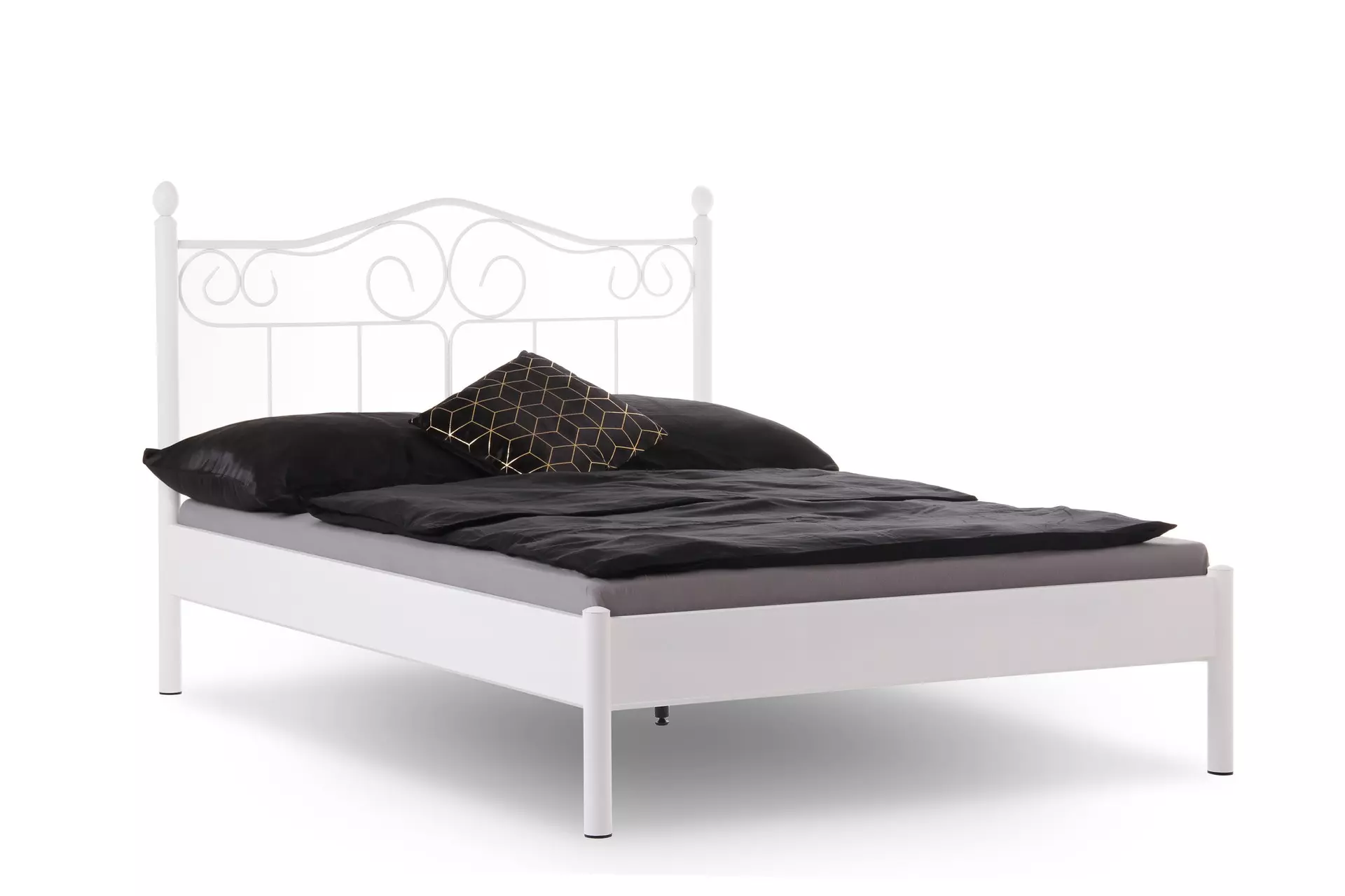 Bett PALERMO inbuy Metall 148 x 118 x 210 cm