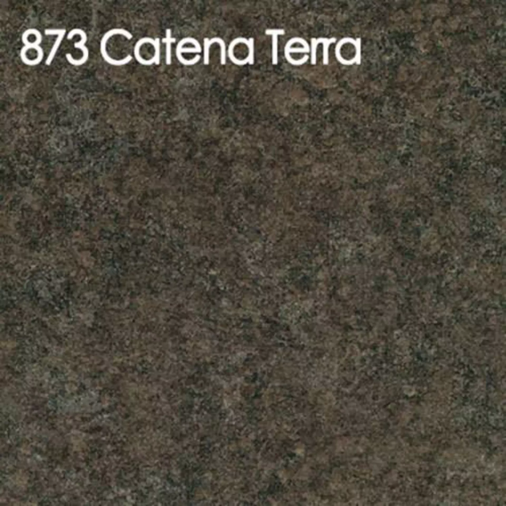 Arbeitsplatte aus Laminat in der bräunlich grauen Ausführung Catena Terra.