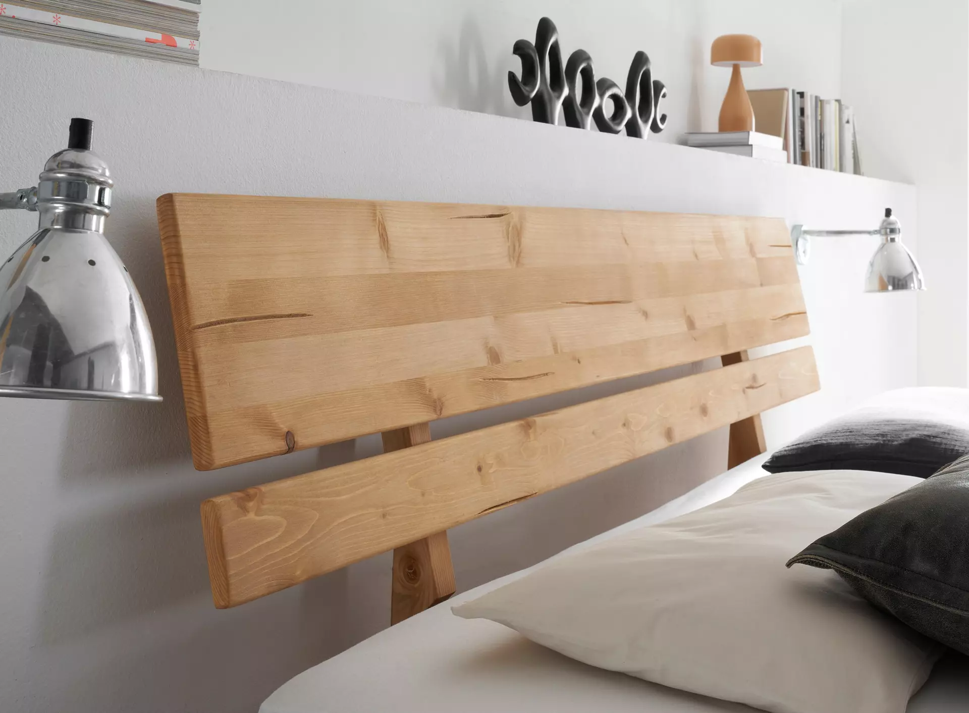 Bett LEVIN SELF Holz 198 x 98 x 227 cm