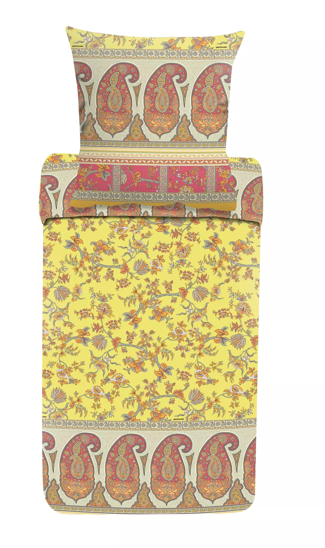 Satin-Bettwäsche GENOVA Bassetti Textil 135 x 200 cm