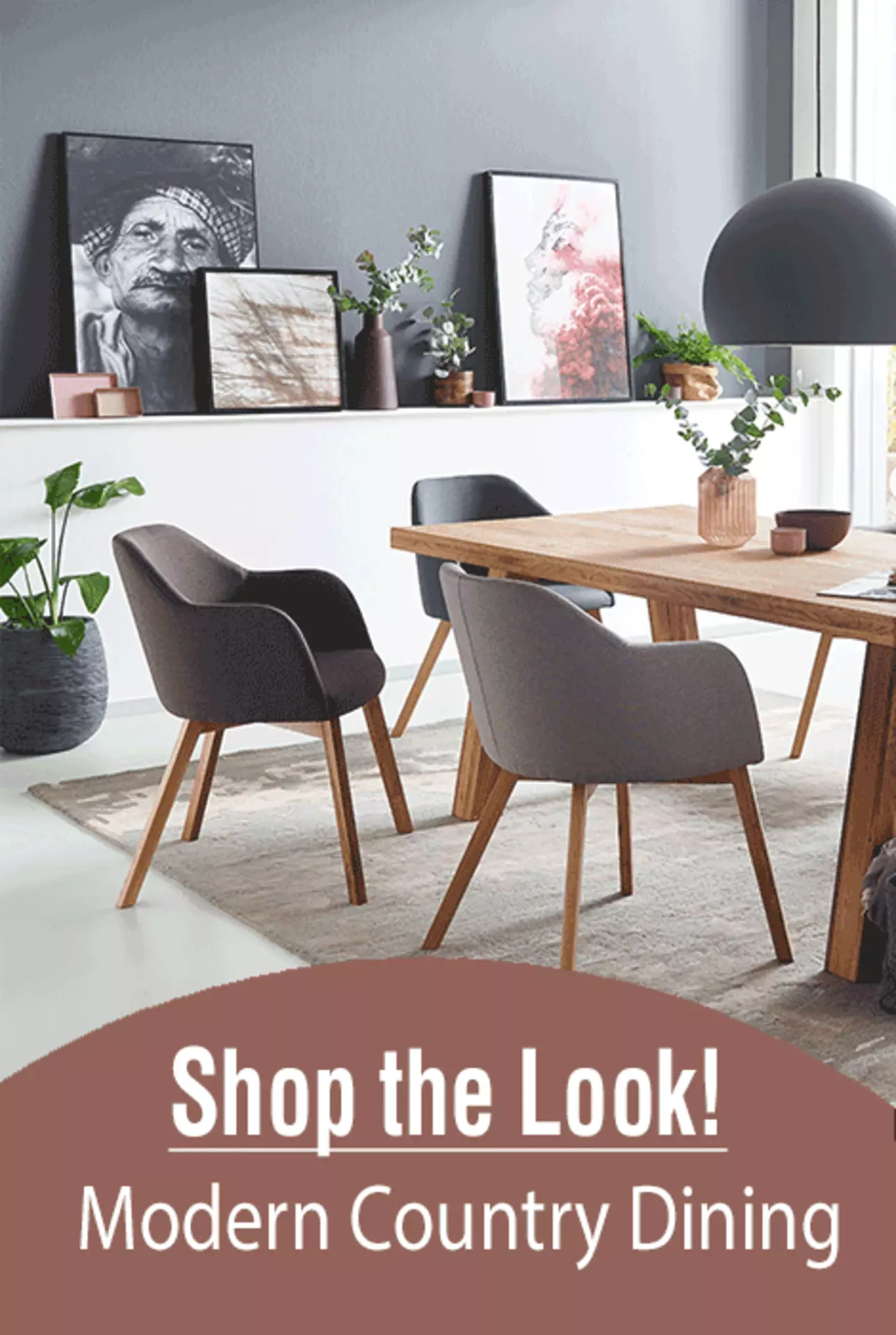 Shop the Look - Modern Country Dining Teaserbild